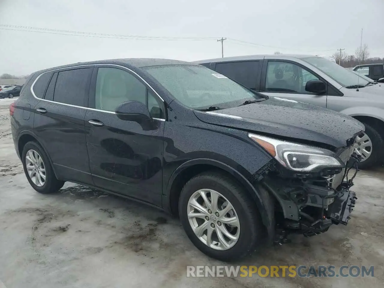 4 fotografías del automóvil dañado LRBFX1SA3LD182841 BUICK ENVISION 2020