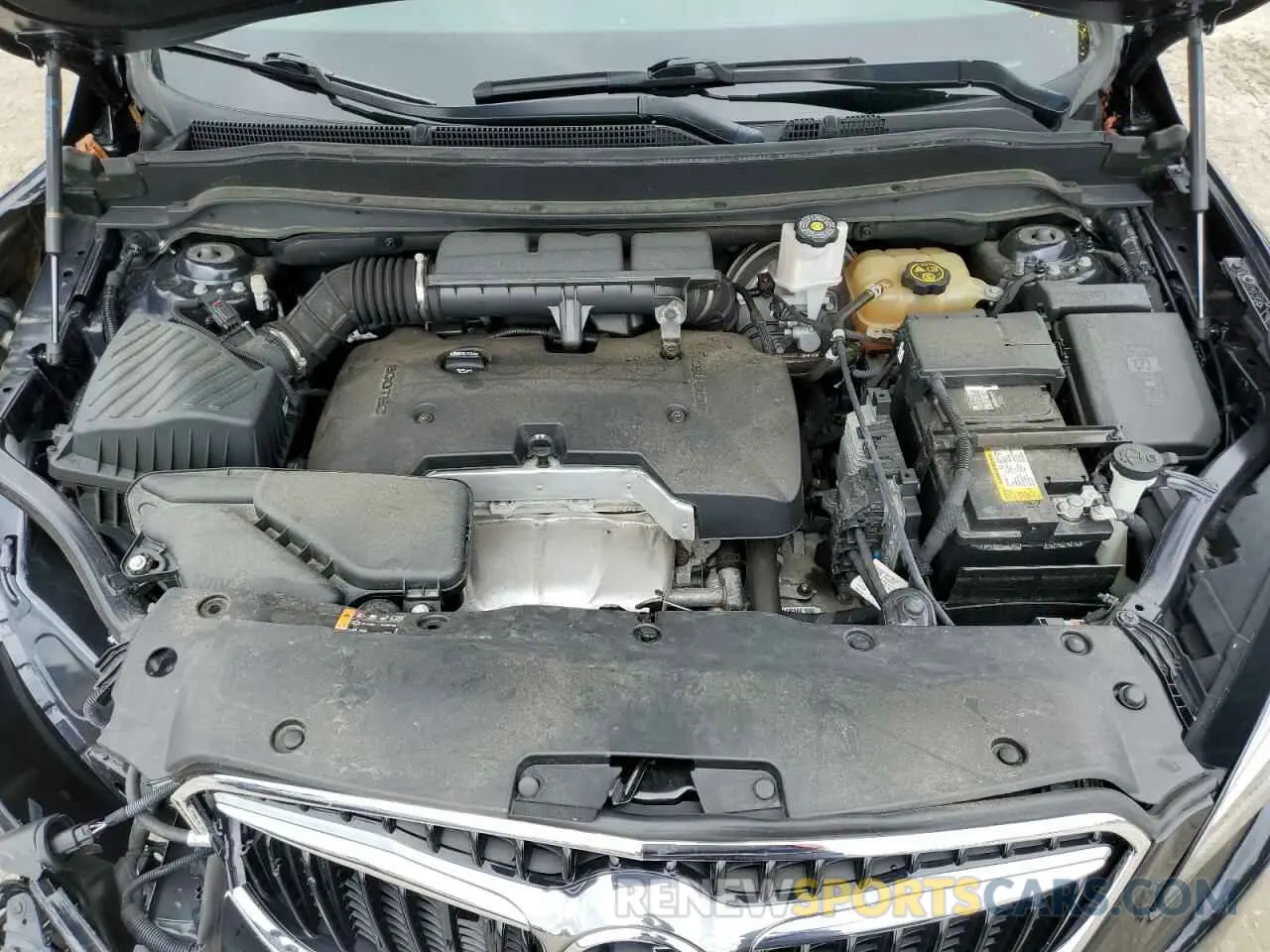 12 fotografías del automóvil dañado LRBFX1SA4LD092596 BUICK ENVISION 2020