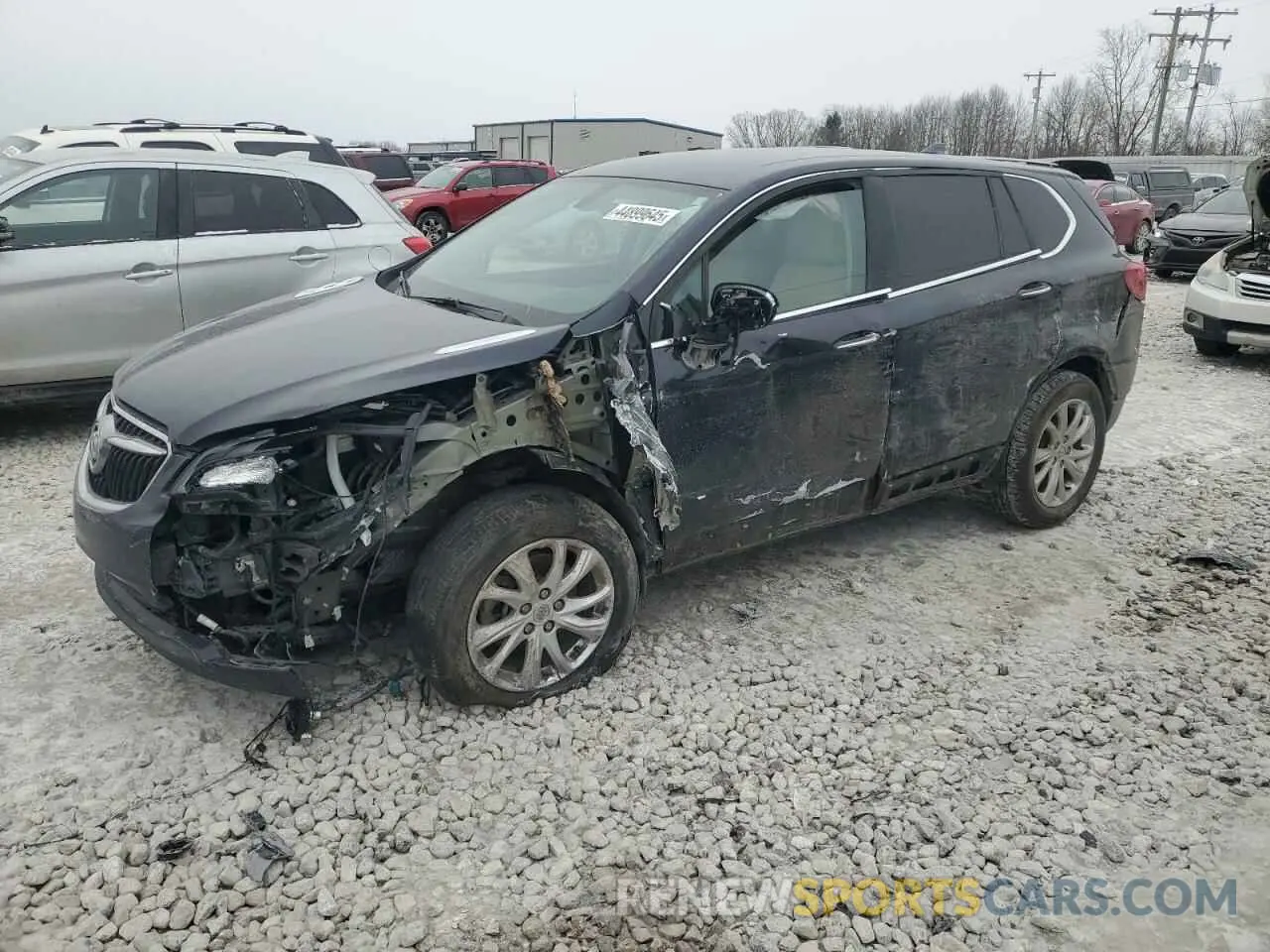 1 fotografías del automóvil dañado LRBFX1SA4LD100745 BUICK ENVISION 2020