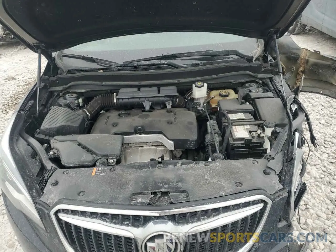 13 fotografías del automóvil dañado LRBFX1SA4LD100745 BUICK ENVISION 2020