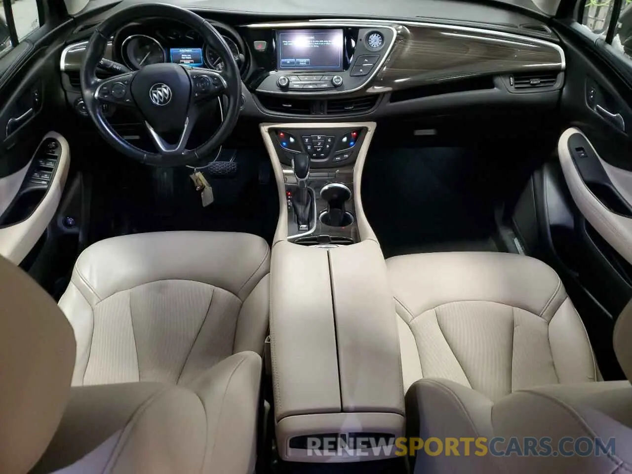 8 fotografías del automóvil dañado LRBFX1SA5LD198491 BUICK ENVISION 2020