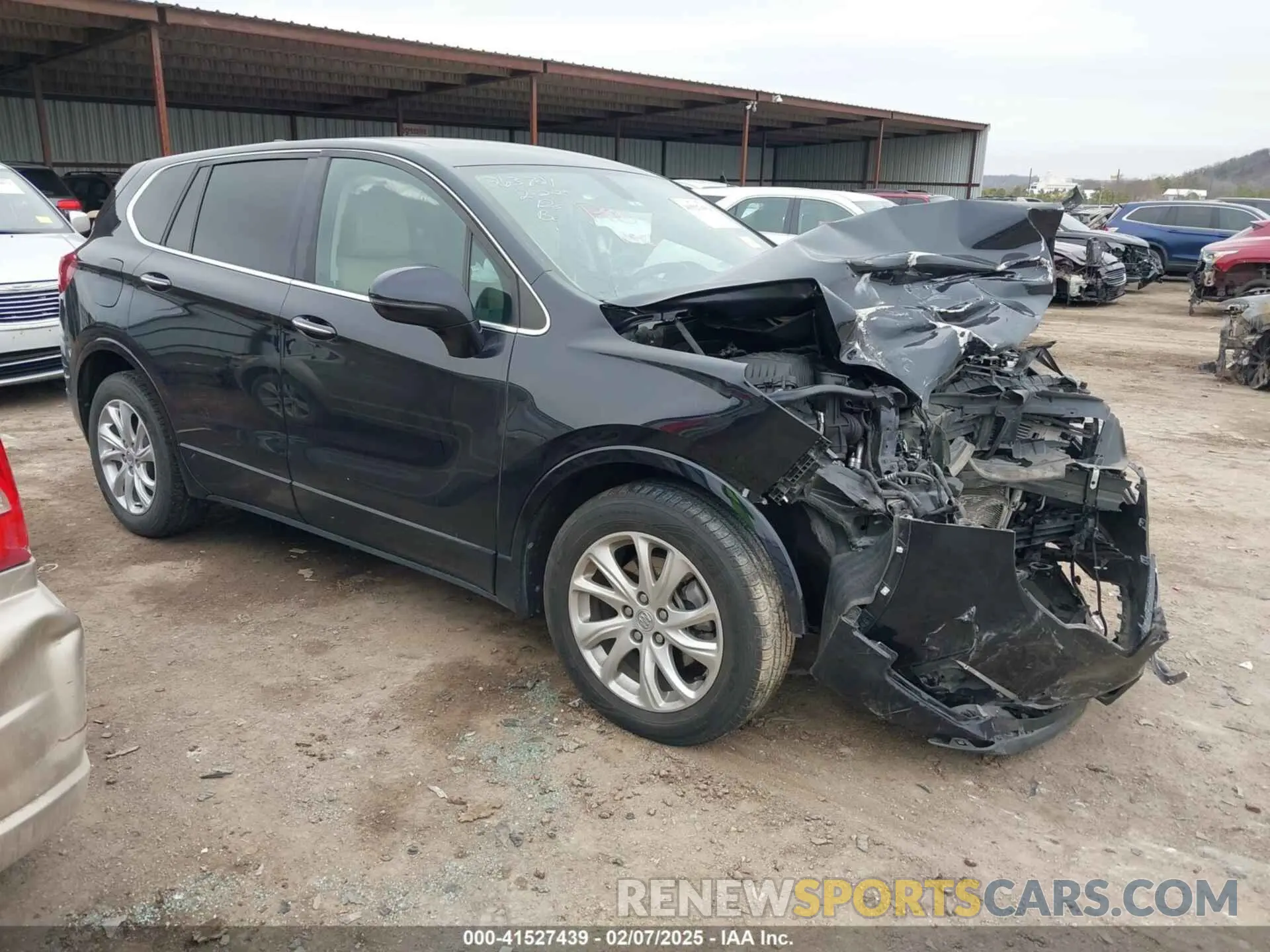1 fotografías del automóvil dañado LRBFX1SA6LD116218 BUICK ENVISION 2020