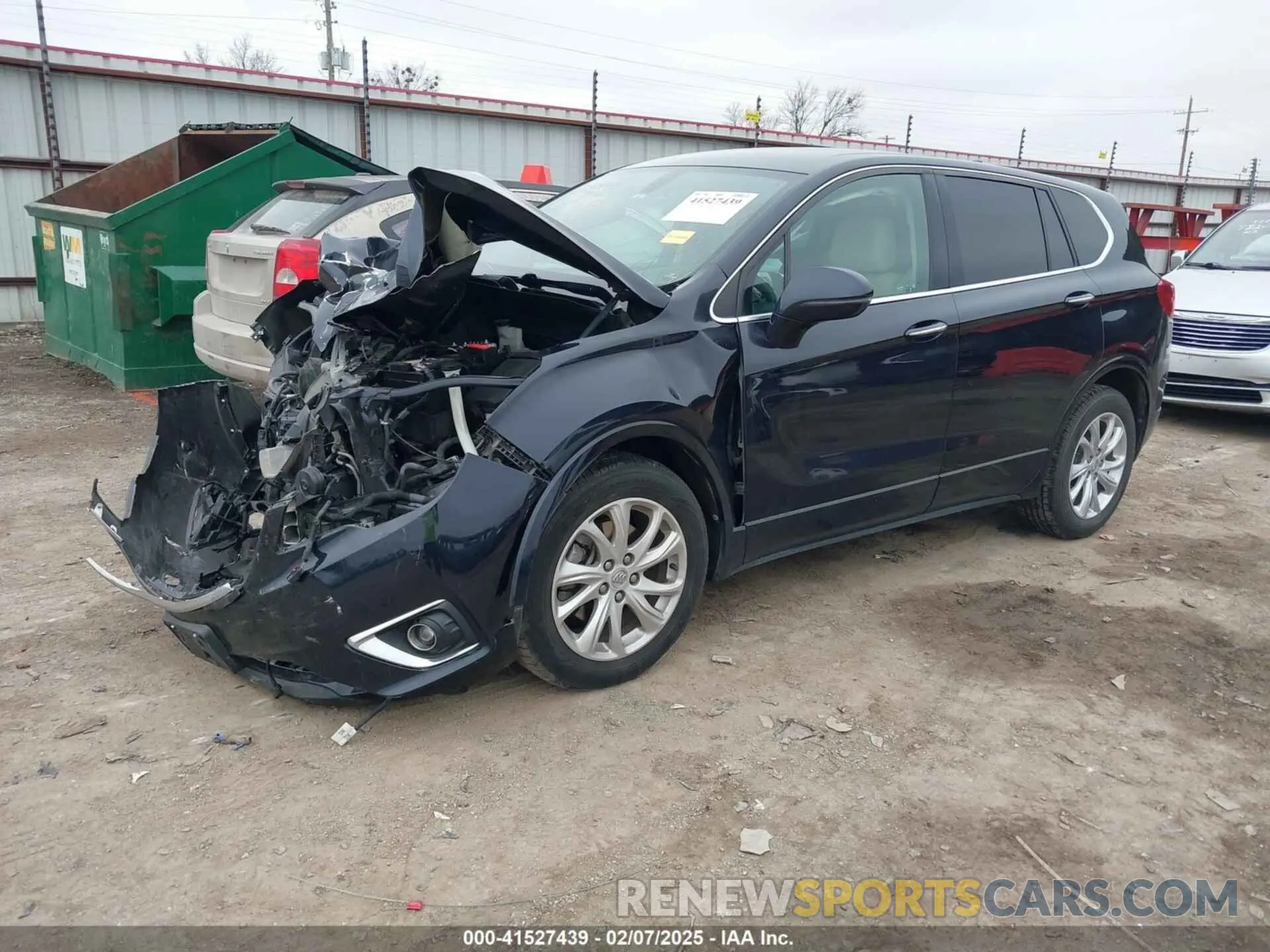 2 fotografías del automóvil dañado LRBFX1SA6LD116218 BUICK ENVISION 2020