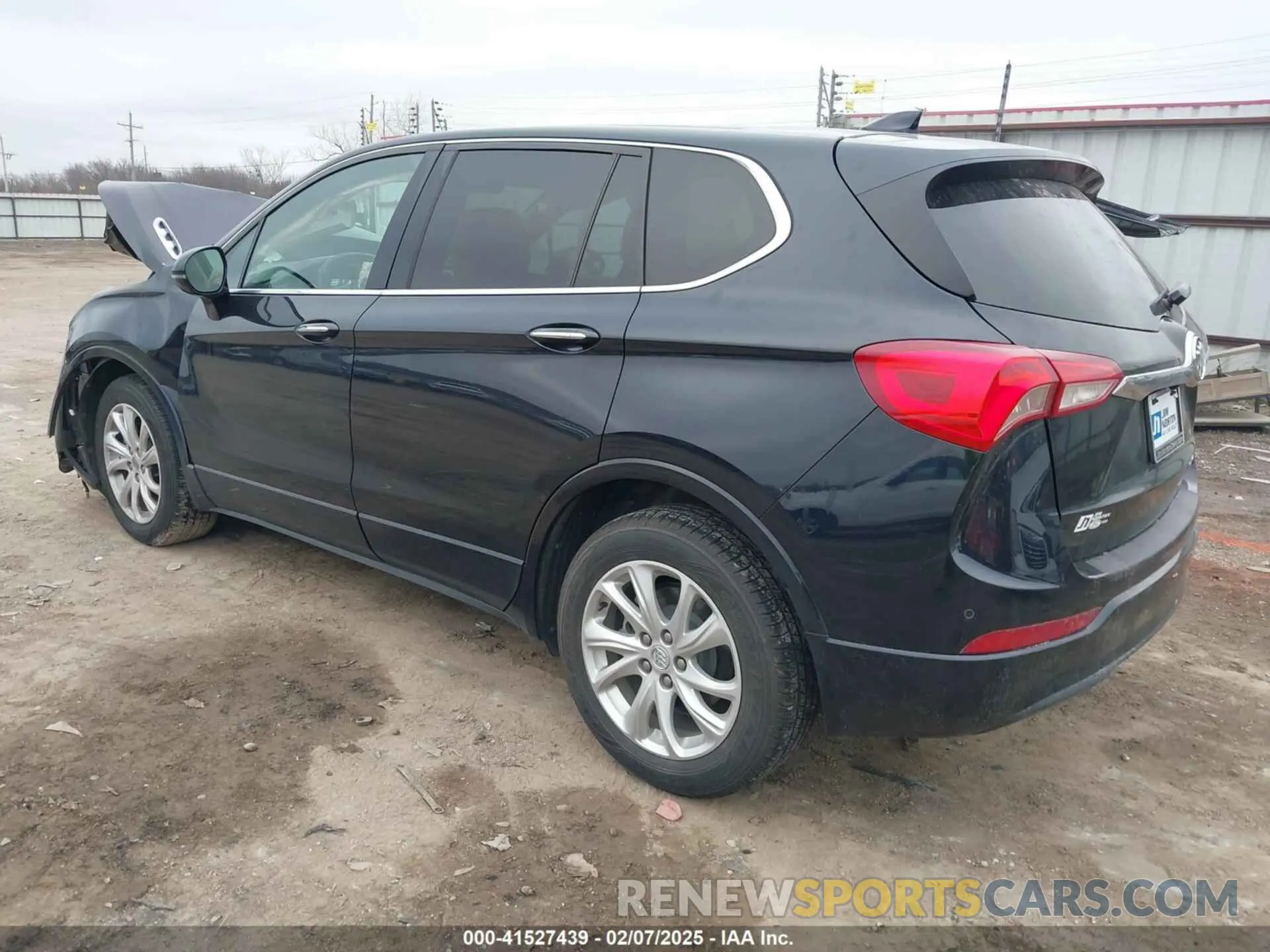3 fotografías del automóvil dañado LRBFX1SA6LD116218 BUICK ENVISION 2020