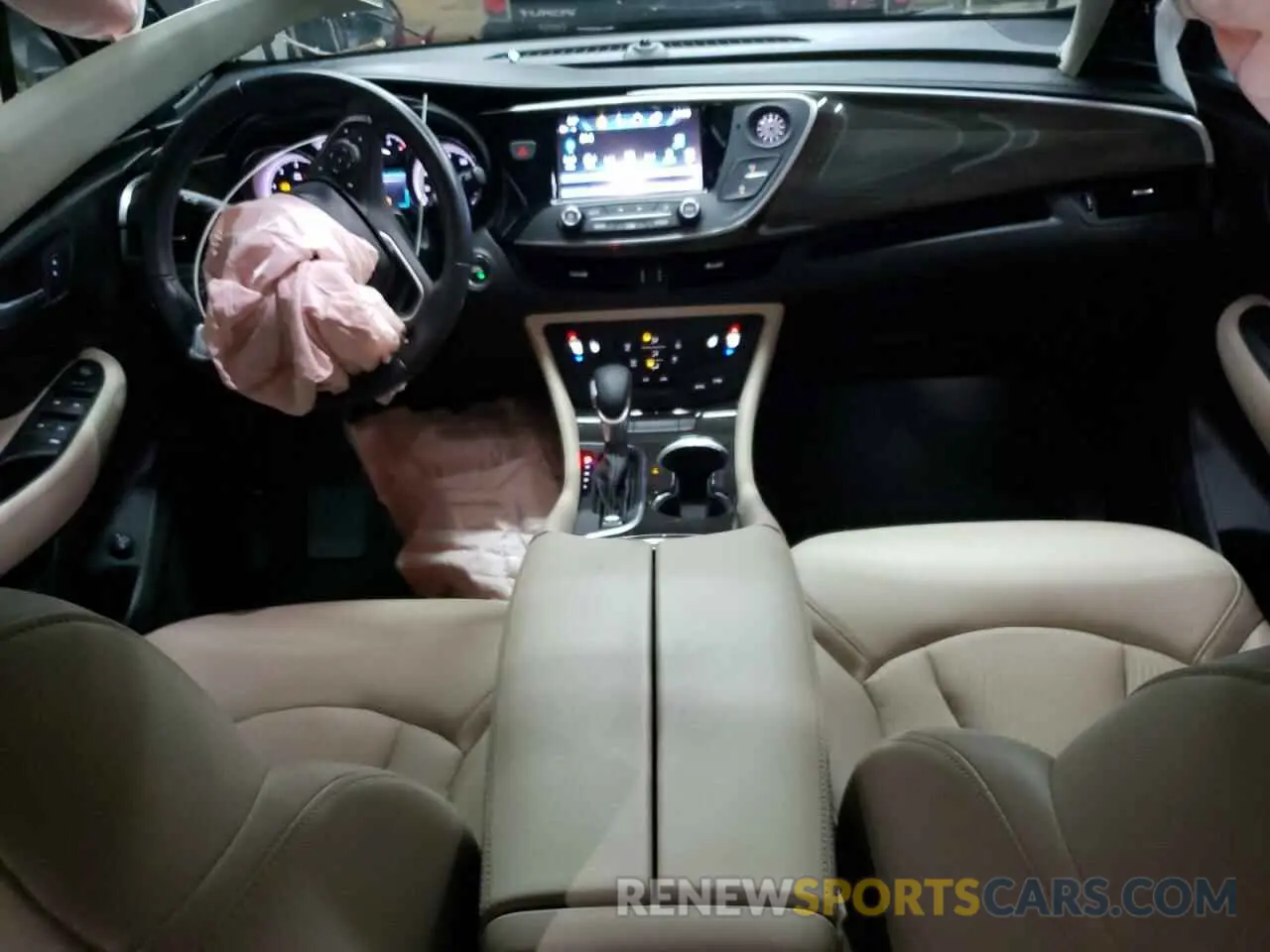 8 fotografías del automóvil dañado LRBFX1SA6LD179206 BUICK ENVISION 2020