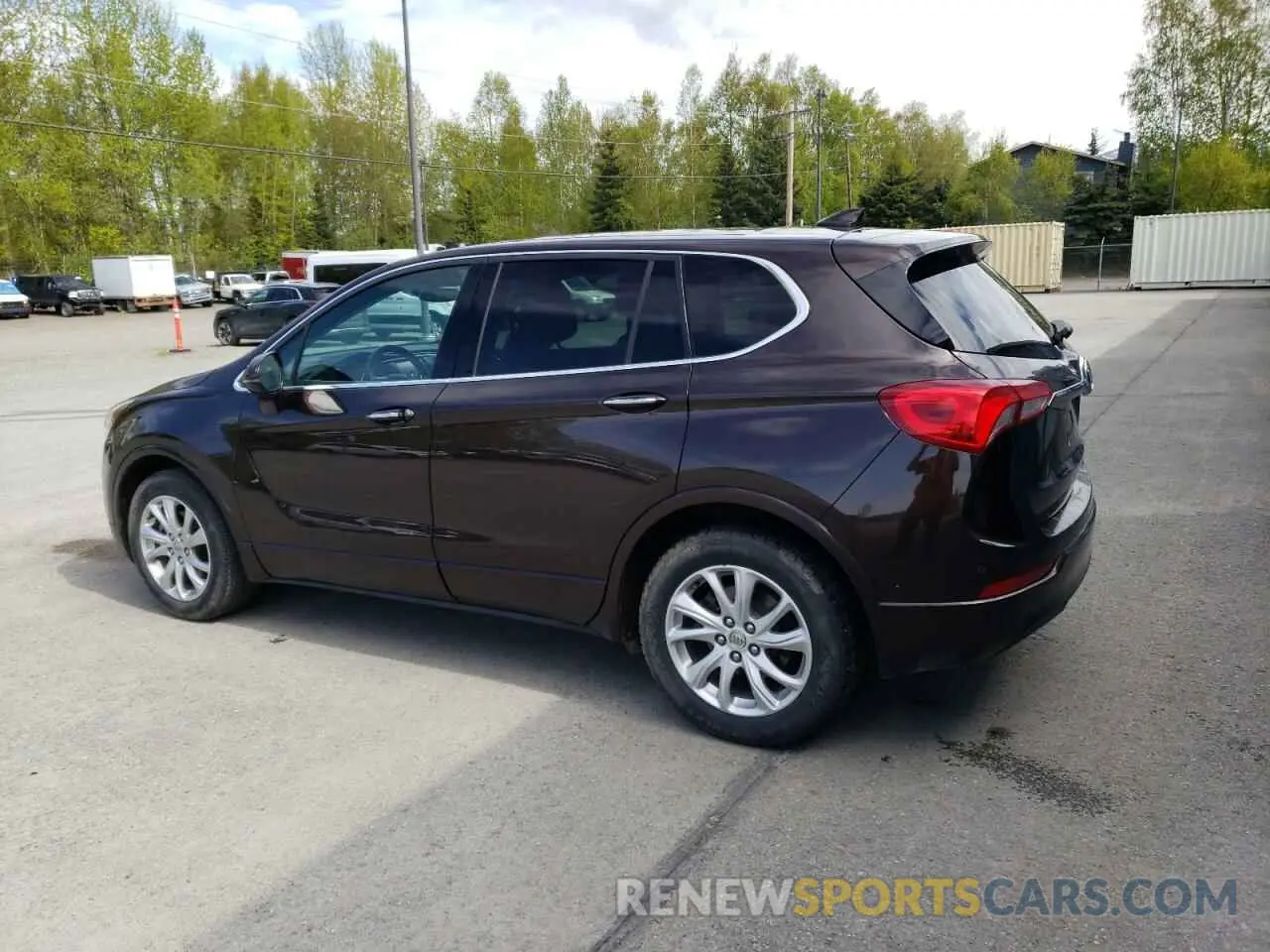 2 fotografías del automóvil dañado LRBFX1SA8LD194547 BUICK ENVISION 2020