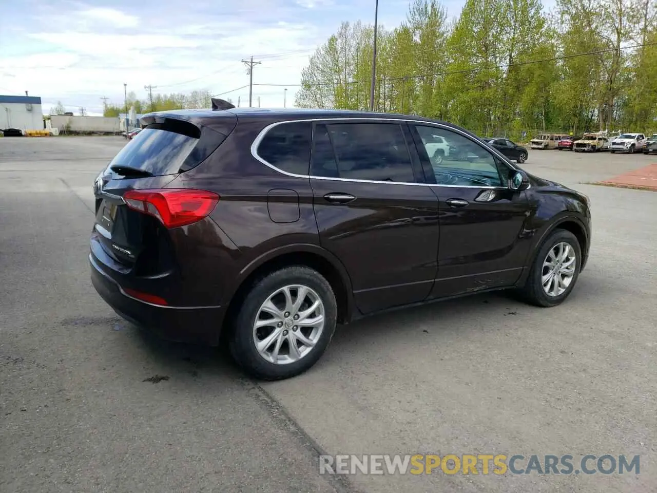 3 fotografías del automóvil dañado LRBFX1SA8LD194547 BUICK ENVISION 2020