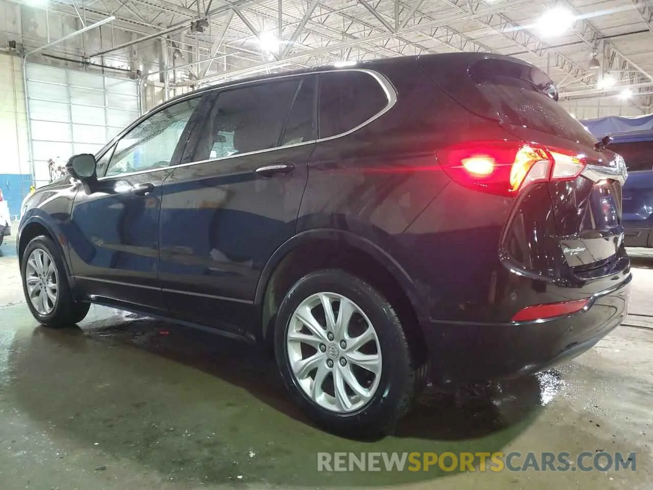 2 fotografías del automóvil dañado LRBFX1SAXLD081733 BUICK ENVISION 2020