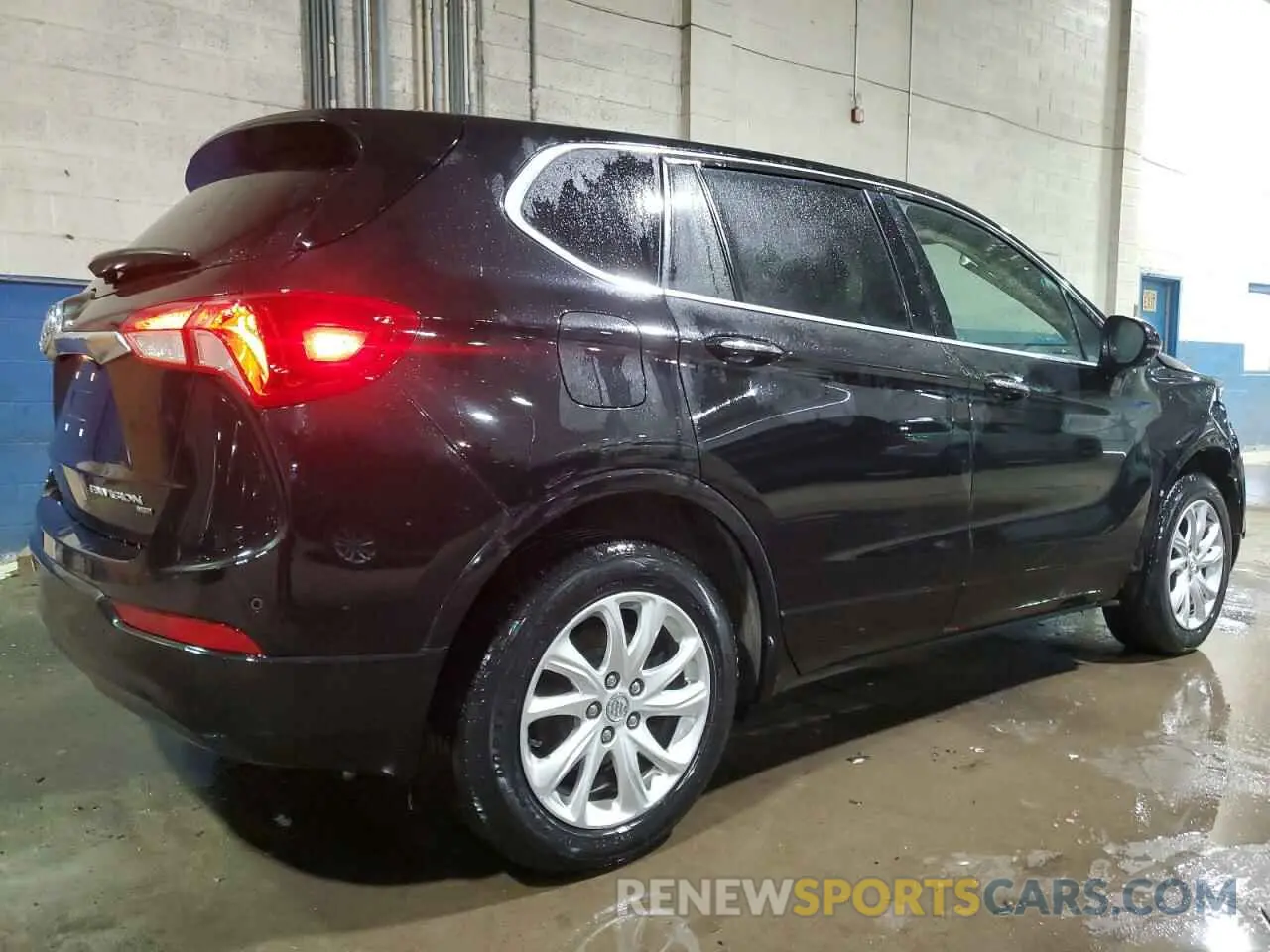 3 fotografías del automóvil dañado LRBFX1SAXLD081733 BUICK ENVISION 2020