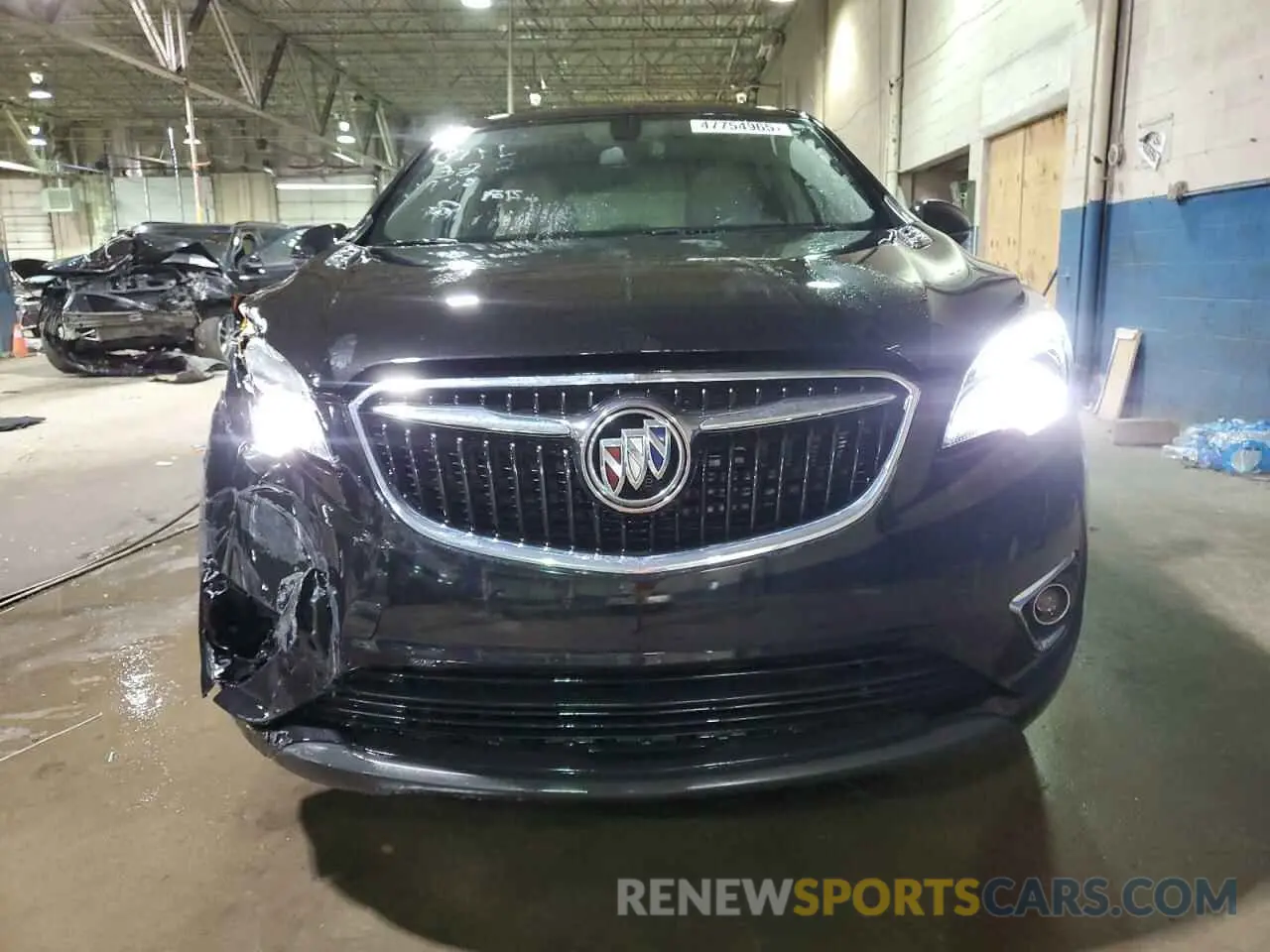 5 fotografías del automóvil dañado LRBFX1SAXLD081733 BUICK ENVISION 2020