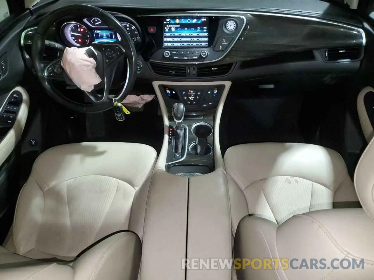 8 fotografías del automóvil dañado LRBFX1SAXLD081733 BUICK ENVISION 2020