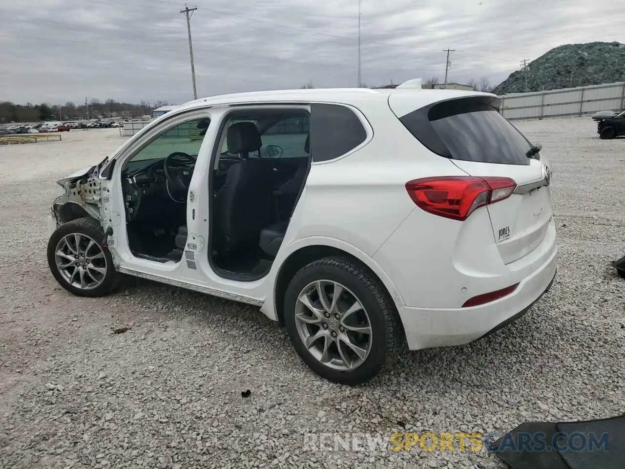 2 fotografías del automóvil dañado LRBFX2SA0LD199795 BUICK ENVISION 2020