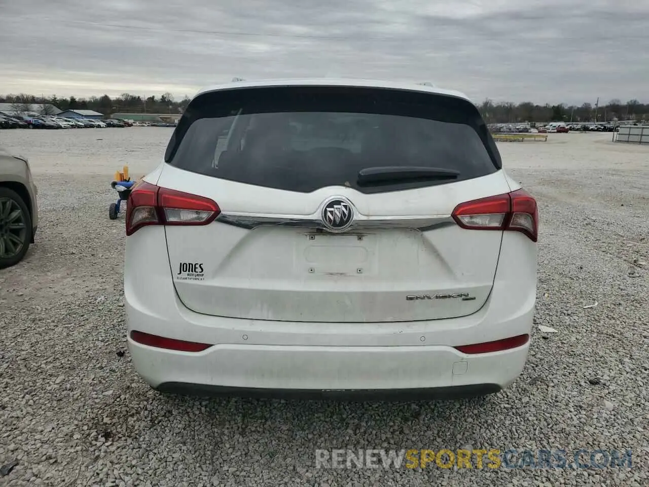 6 fotografías del automóvil dañado LRBFX2SA0LD199795 BUICK ENVISION 2020