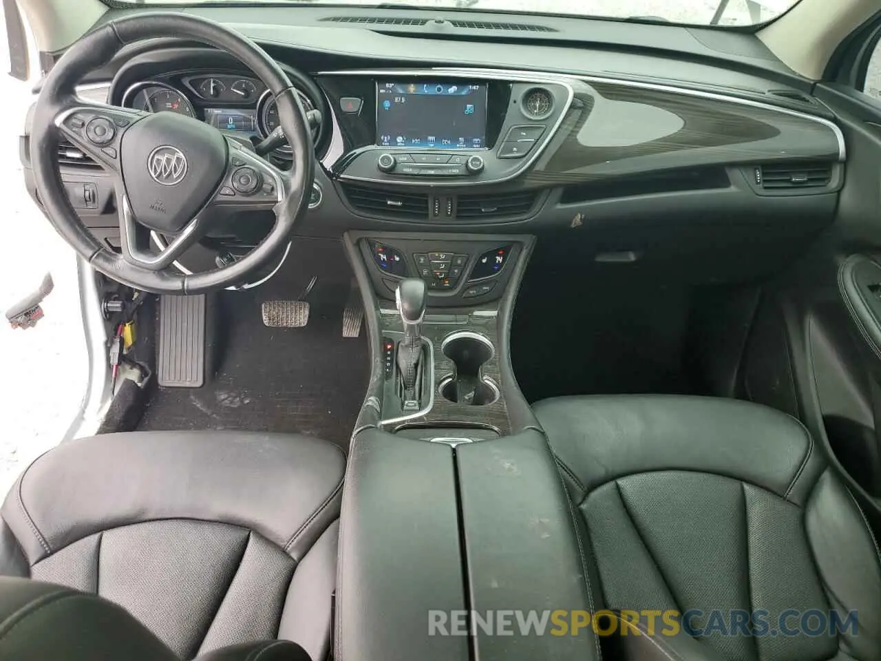 8 fotografías del automóvil dañado LRBFX2SA0LD199795 BUICK ENVISION 2020
