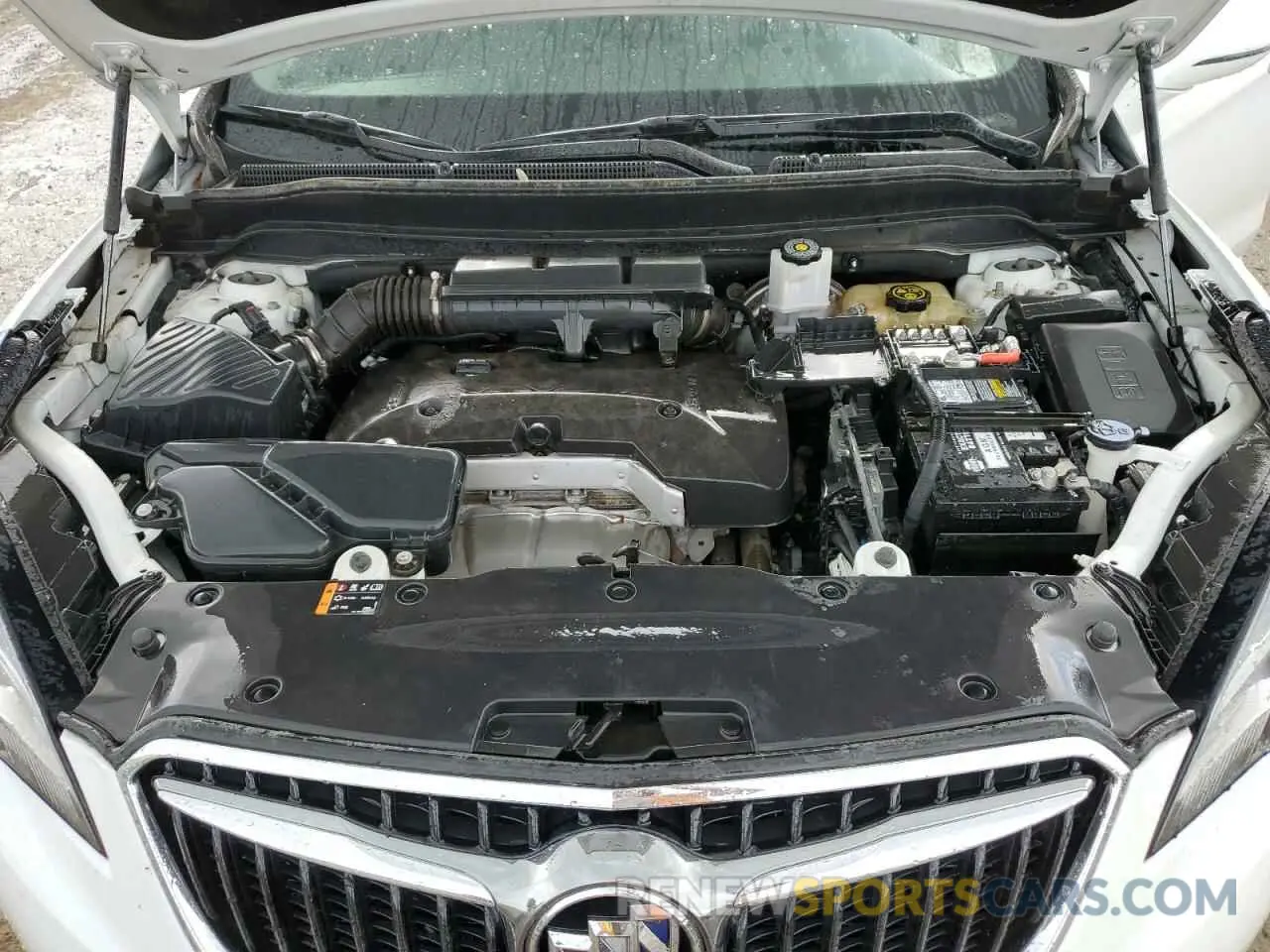 12 fotografías del automóvil dañado LRBFX2SA2LD017563 BUICK ENVISION 2020