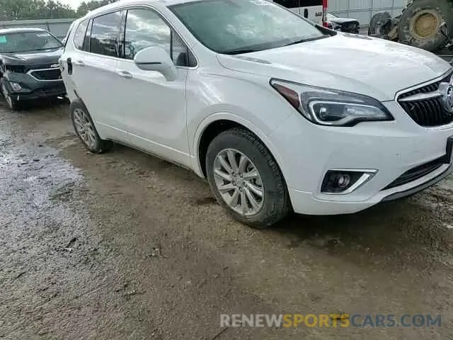 14 fotografías del automóvil dañado LRBFX2SA2LD017563 BUICK ENVISION 2020