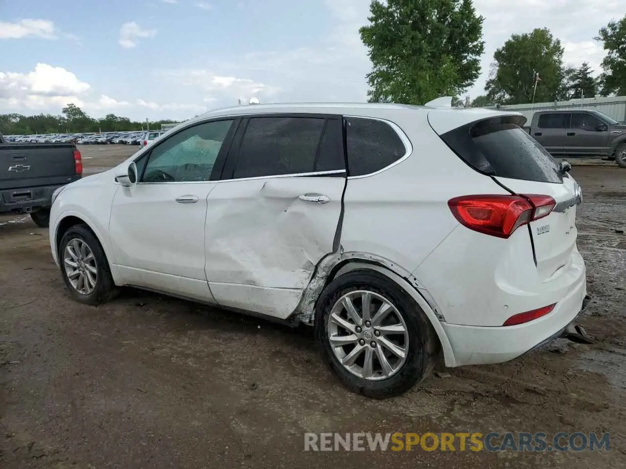 2 fotografías del automóvil dañado LRBFX2SA2LD017563 BUICK ENVISION 2020