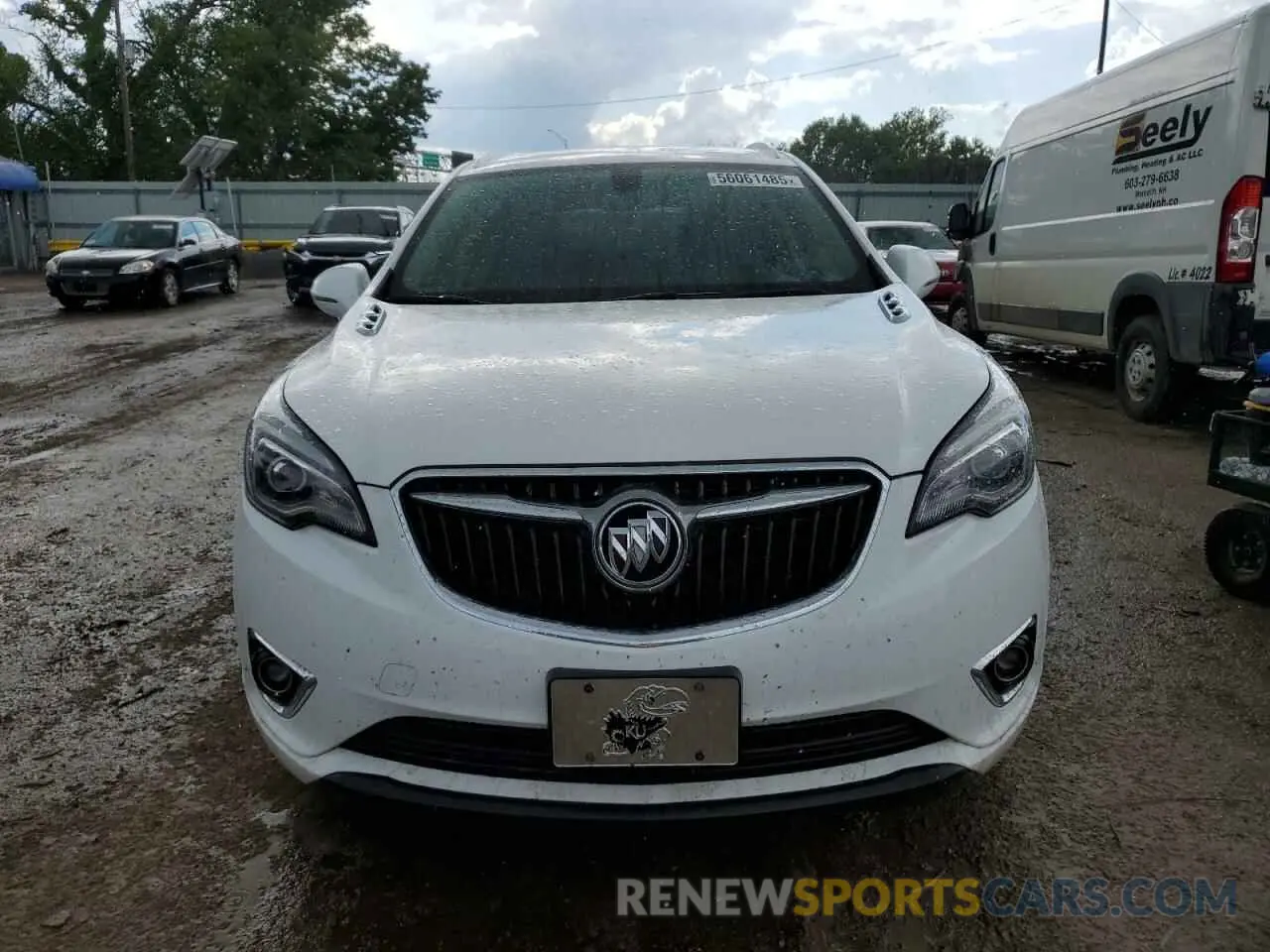 5 fotografías del automóvil dañado LRBFX2SA2LD017563 BUICK ENVISION 2020