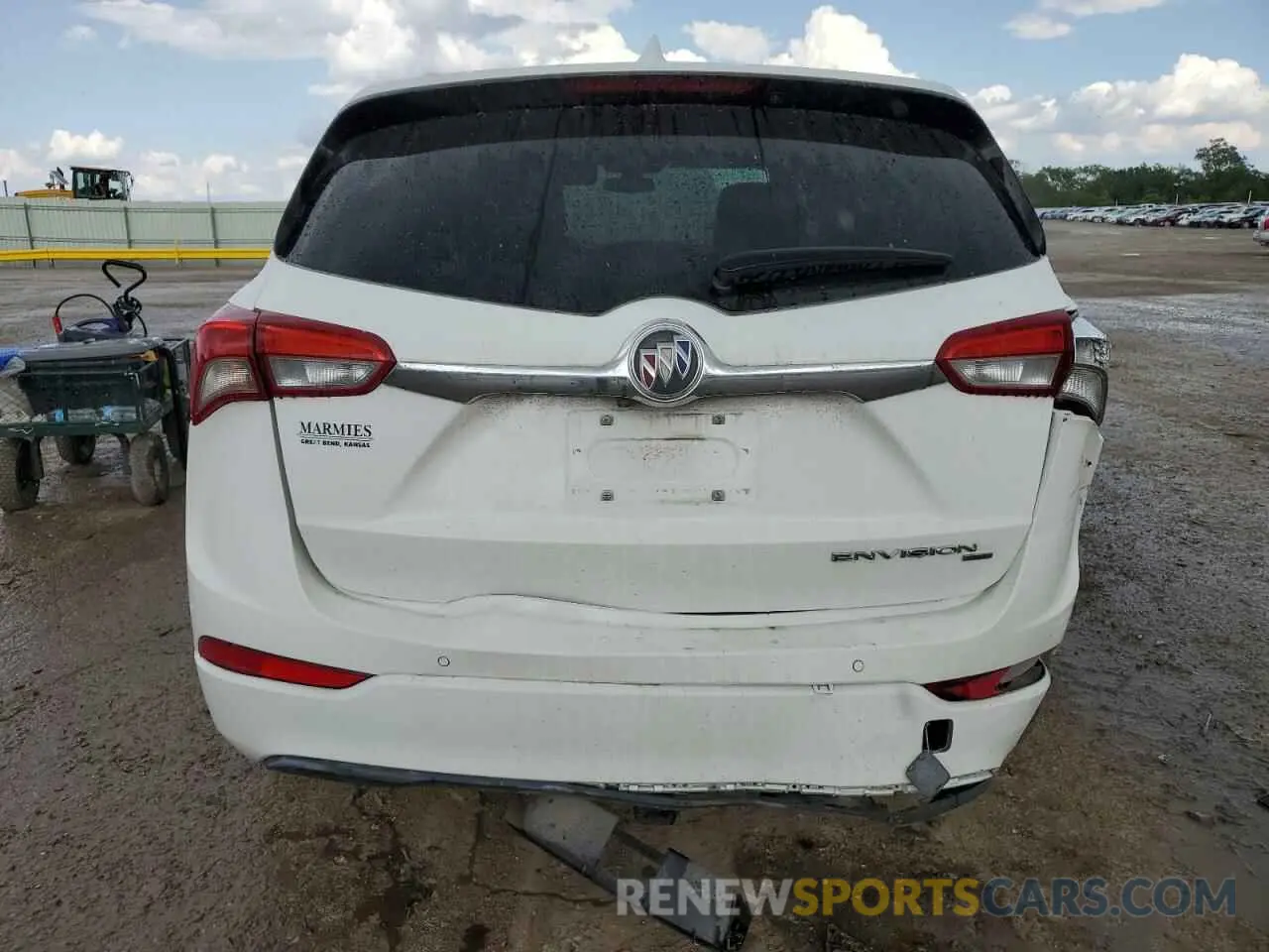 6 fotografías del automóvil dañado LRBFX2SA2LD017563 BUICK ENVISION 2020