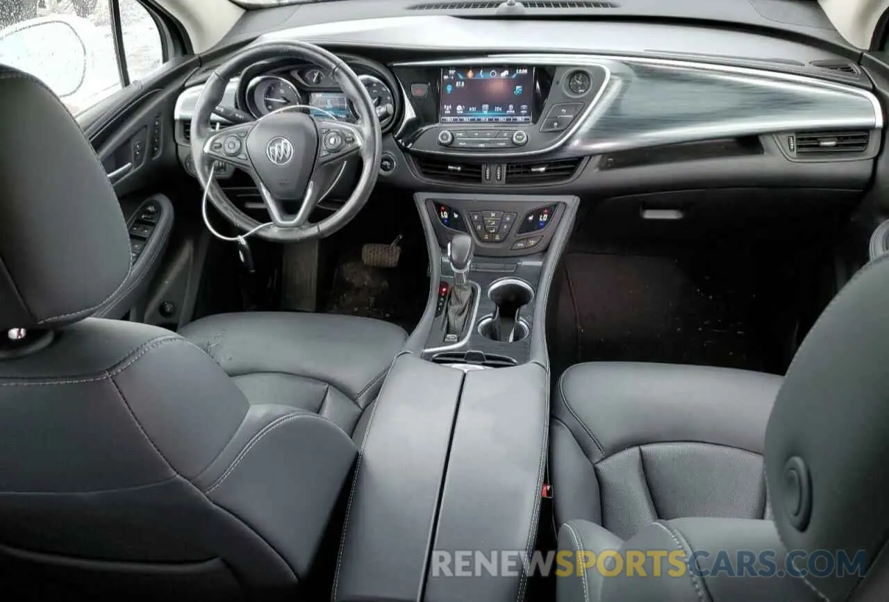 8 fotografías del automóvil dañado LRBFX2SA2LD017563 BUICK ENVISION 2020