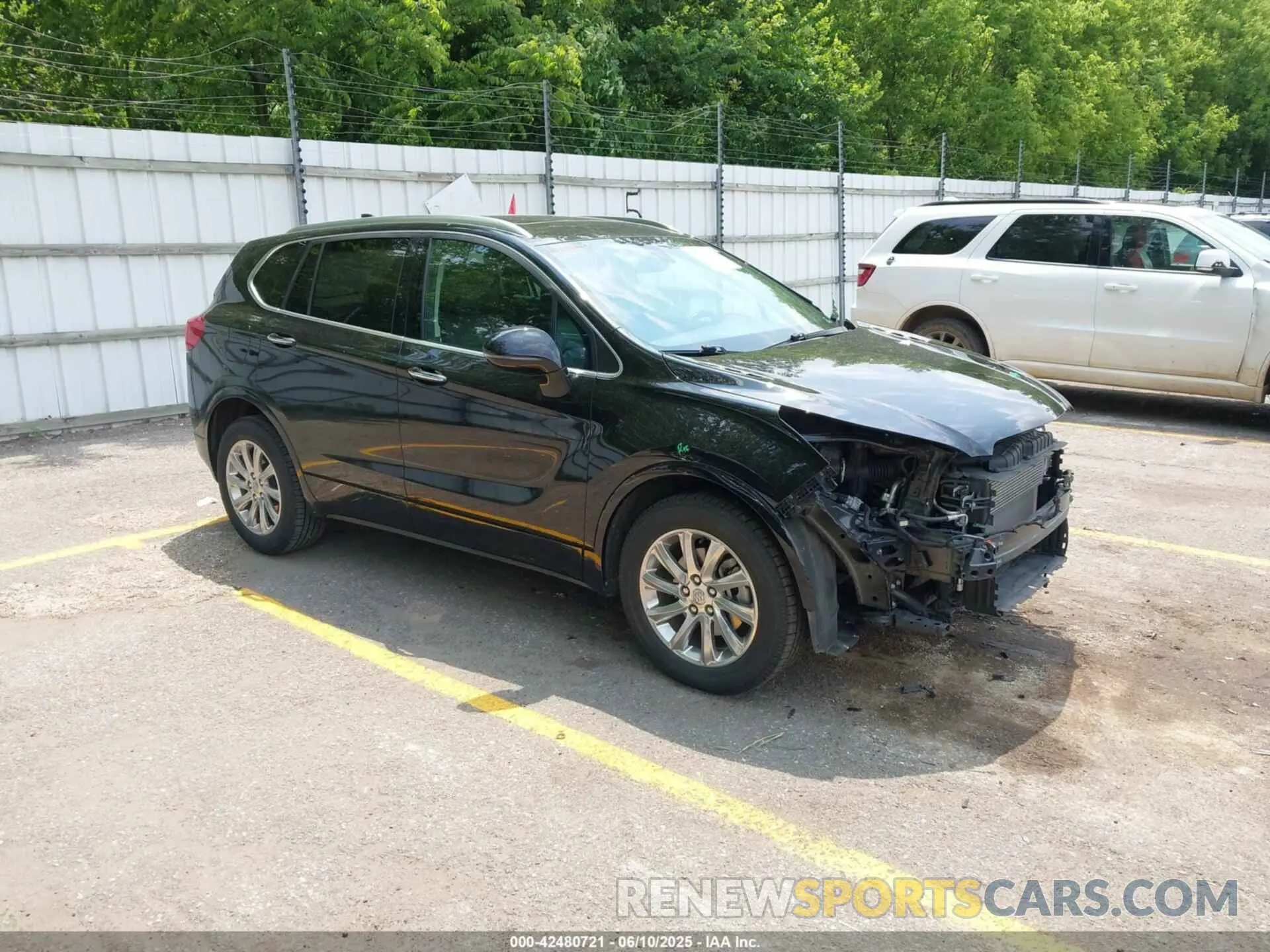 1 fotografías del automóvil dañado LRBFX2SA2LD067928 BUICK ENVISION 2020