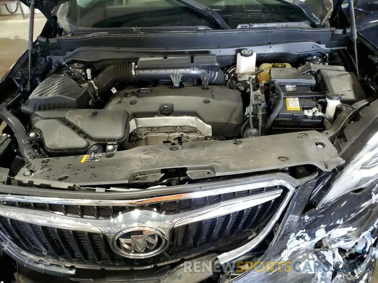 13 fotografías del automóvil dañado LRBFX2SA3LD196731 BUICK ENVISION 2020