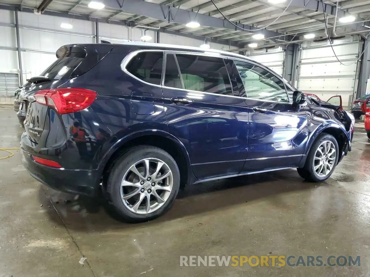 3 fotografías del automóvil dañado LRBFX2SA3LD196731 BUICK ENVISION 2020