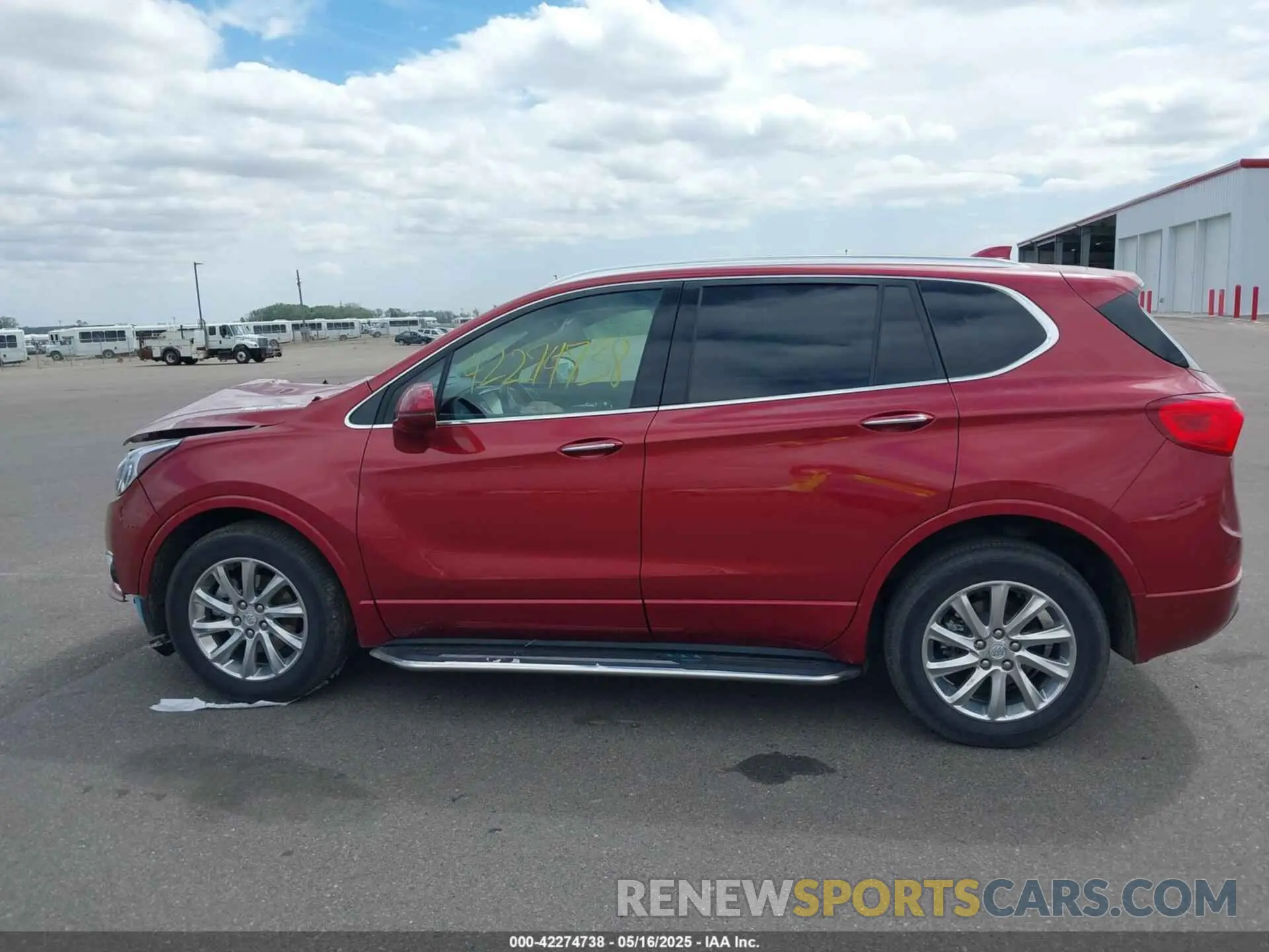 15 fotografías del automóvil dañado LRBFX2SA5LD049861 BUICK ENVISION 2020