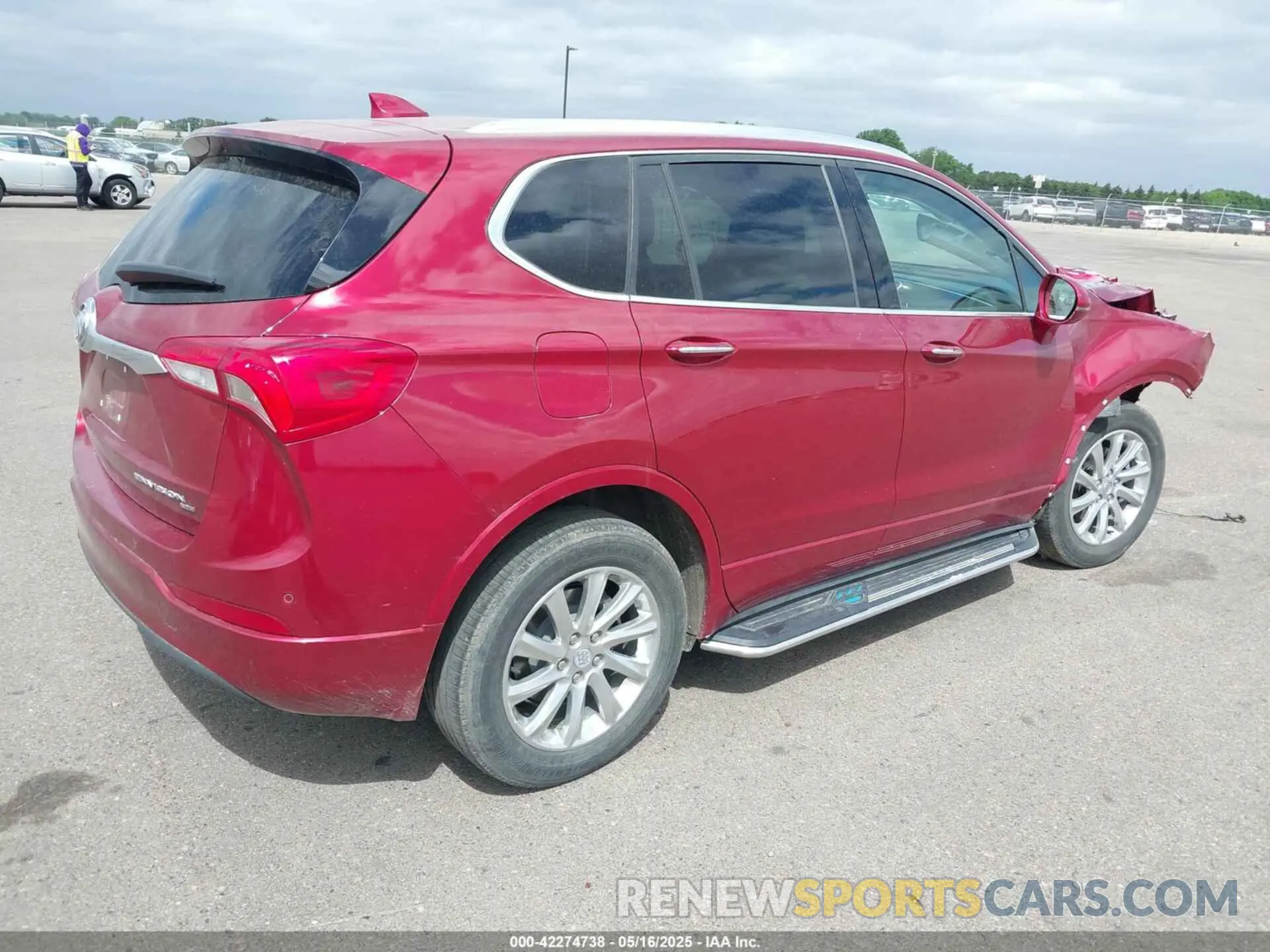 4 fotografías del automóvil dañado LRBFX2SA5LD049861 BUICK ENVISION 2020