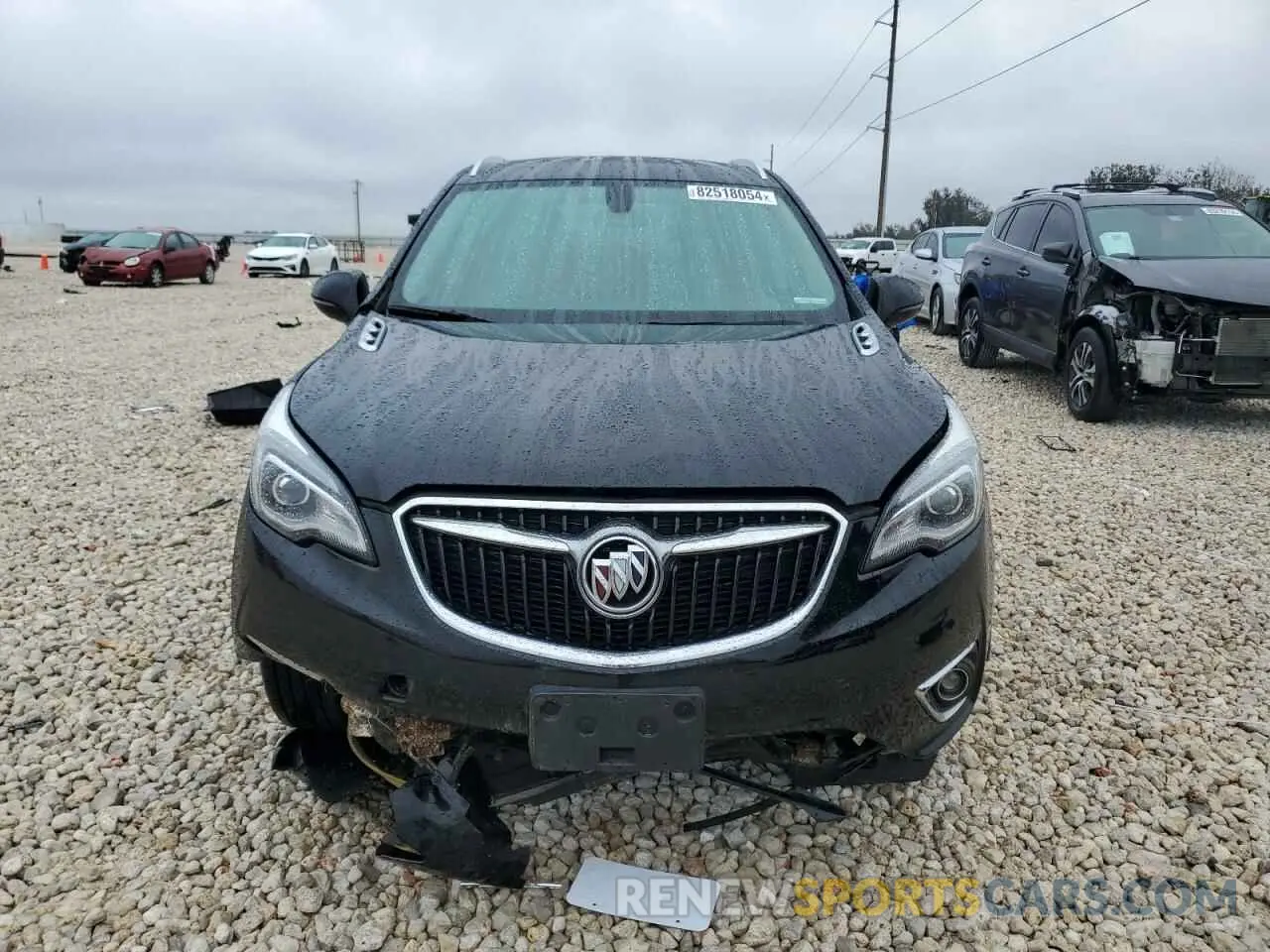 5 fotografías del automóvil dañado LRBFX2SA5LD093603 BUICK ENVISION 2020