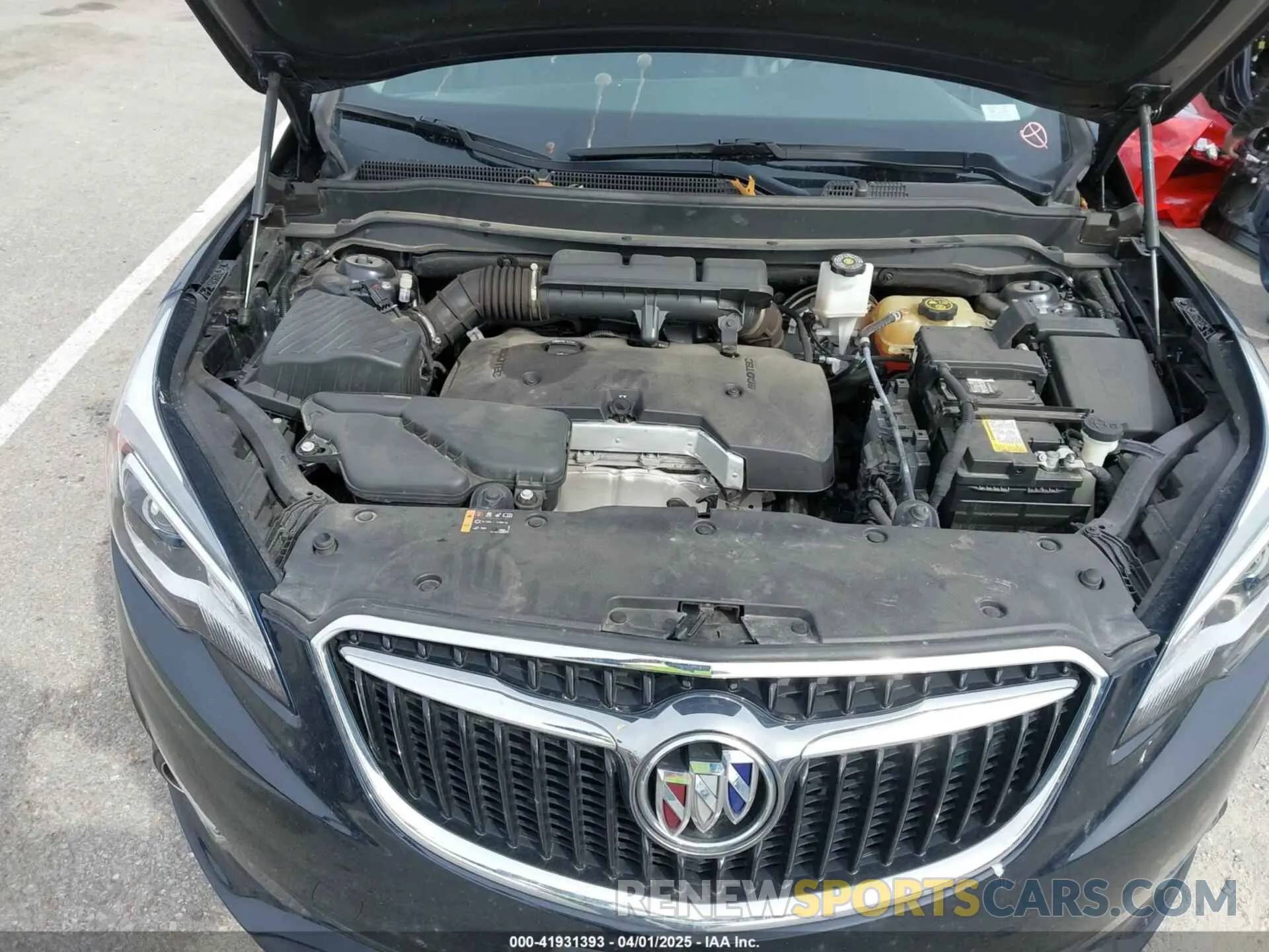 10 fotografías del automóvil dañado LRBFX2SA5LD192597 BUICK ENVISION 2020