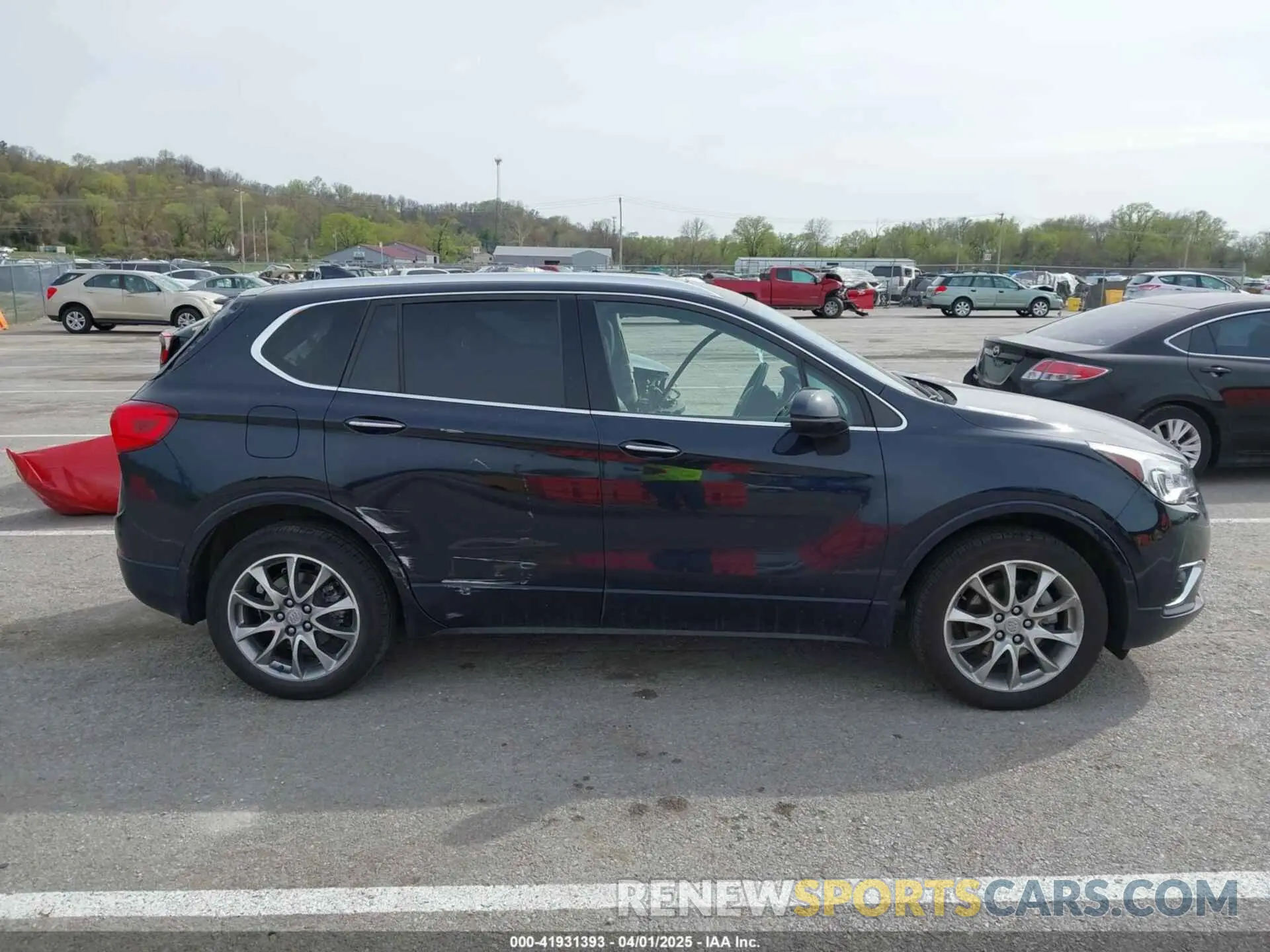 13 fotografías del automóvil dañado LRBFX2SA5LD192597 BUICK ENVISION 2020