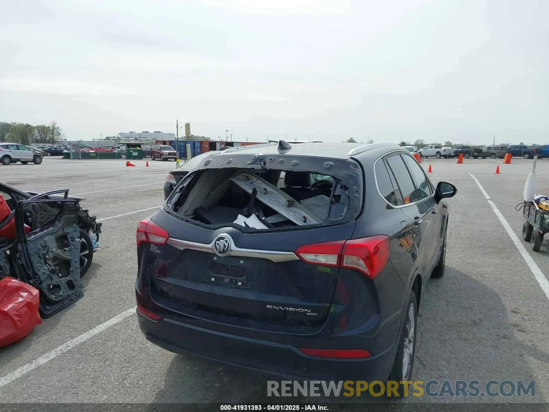 17 fotografías del automóvil dañado LRBFX2SA5LD192597 BUICK ENVISION 2020