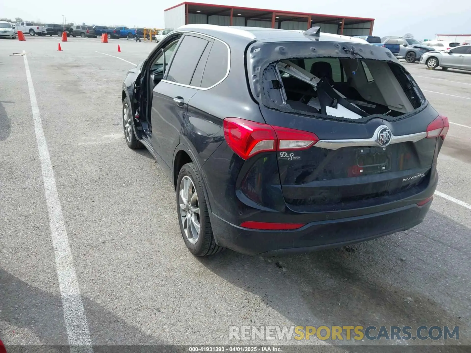 3 fotografías del automóvil dañado LRBFX2SA5LD192597 BUICK ENVISION 2020