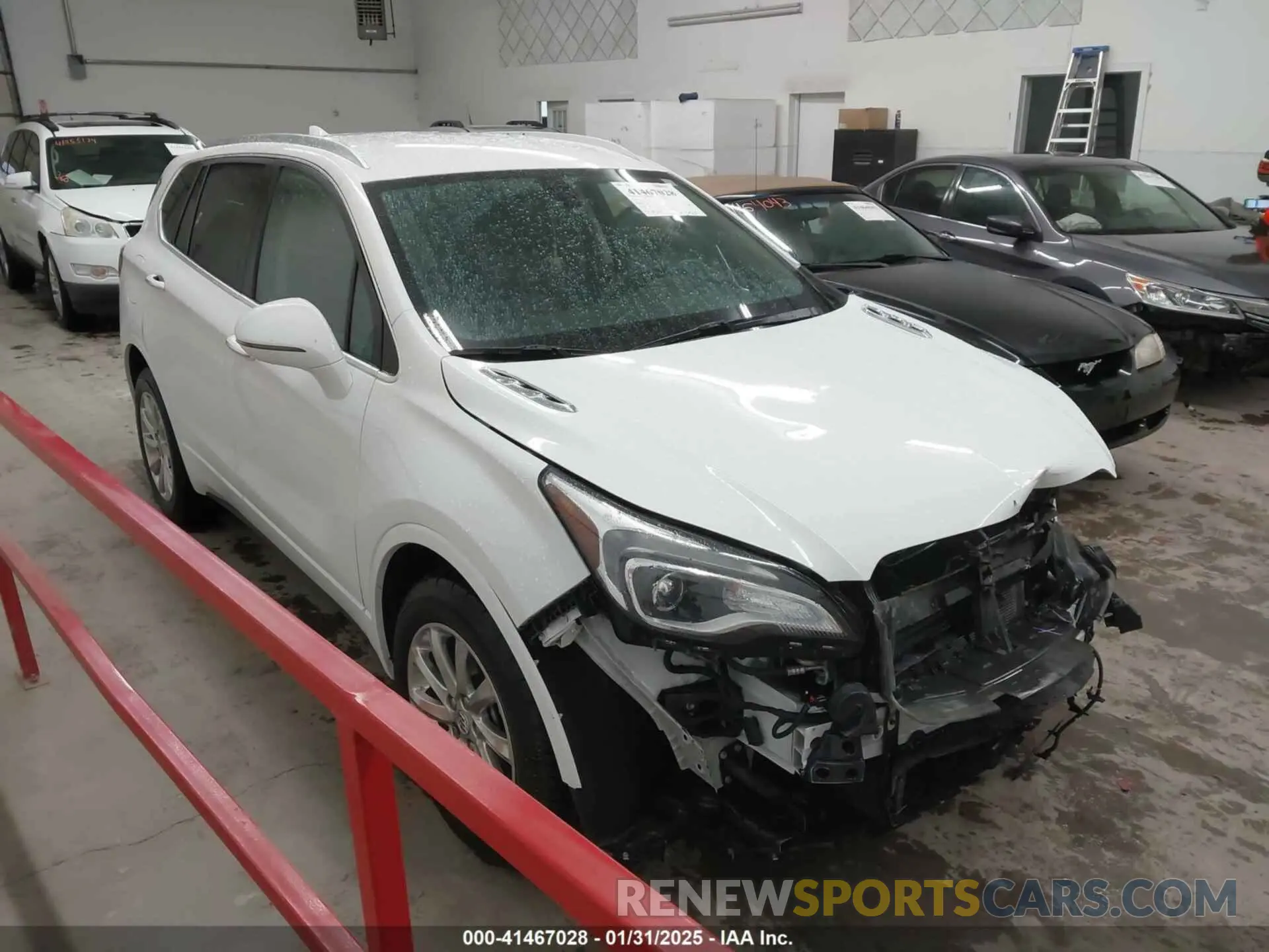 1 fotografías del automóvil dañado LRBFX2SA6LD114281 BUICK ENVISION 2020