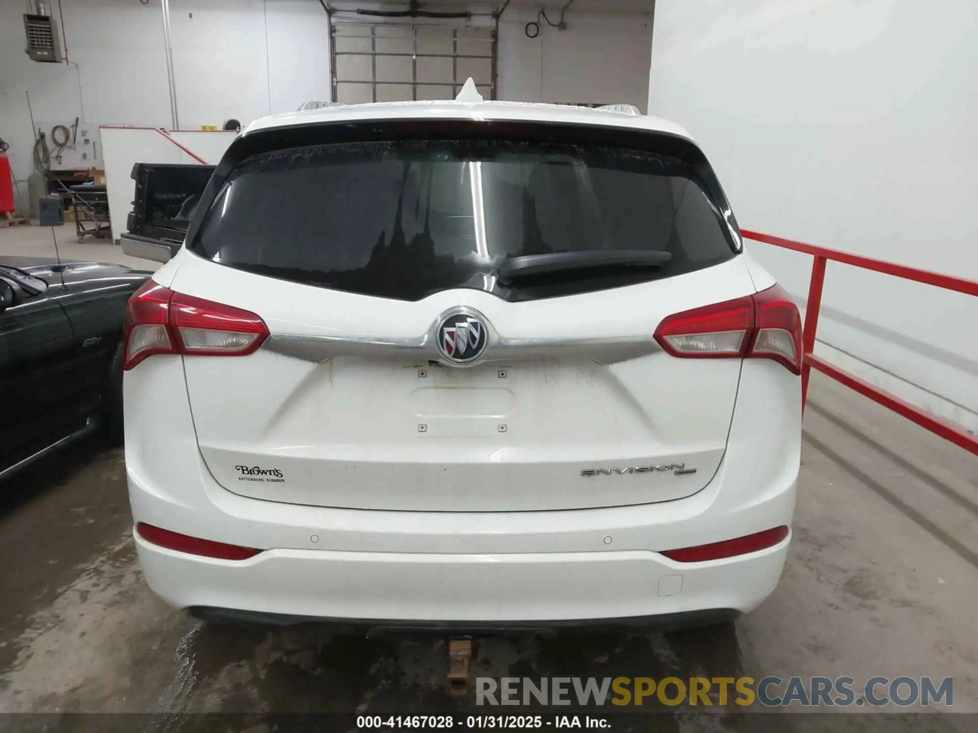 17 fotografías del automóvil dañado LRBFX2SA6LD114281 BUICK ENVISION 2020