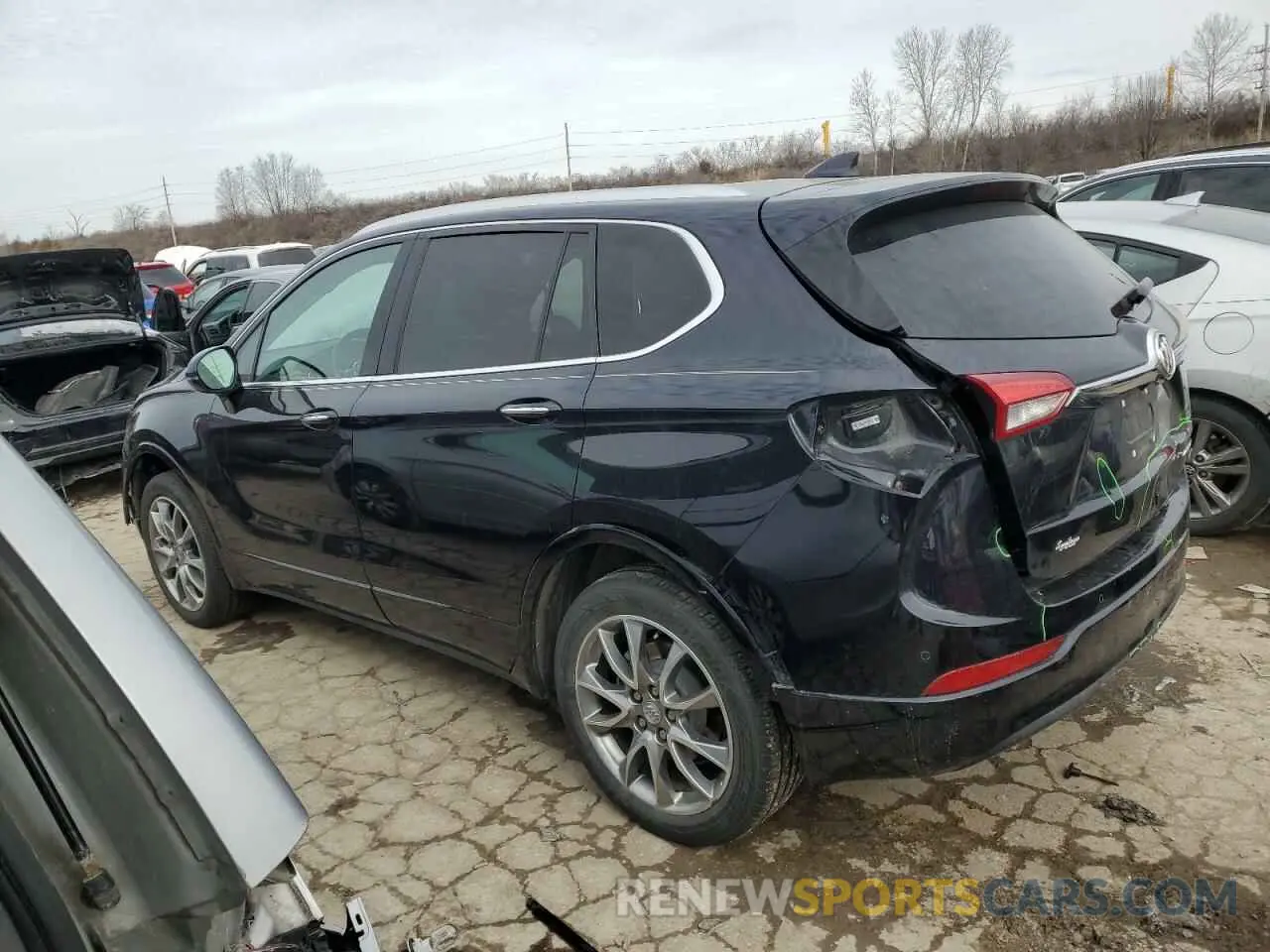 2 fotografías del automóvil dañado LRBFX2SA6LD126821 BUICK ENVISION 2020