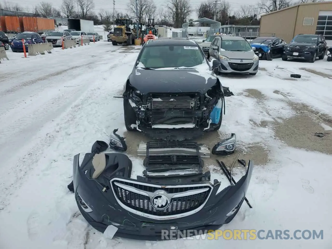 5 fotografías del automóvil dañado LRBFX2SA6LD126821 BUICK ENVISION 2020