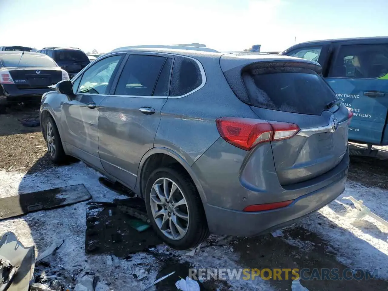 2 fotografías del automóvil dañado LRBFX2SA7LD177535 BUICK ENVISION 2020