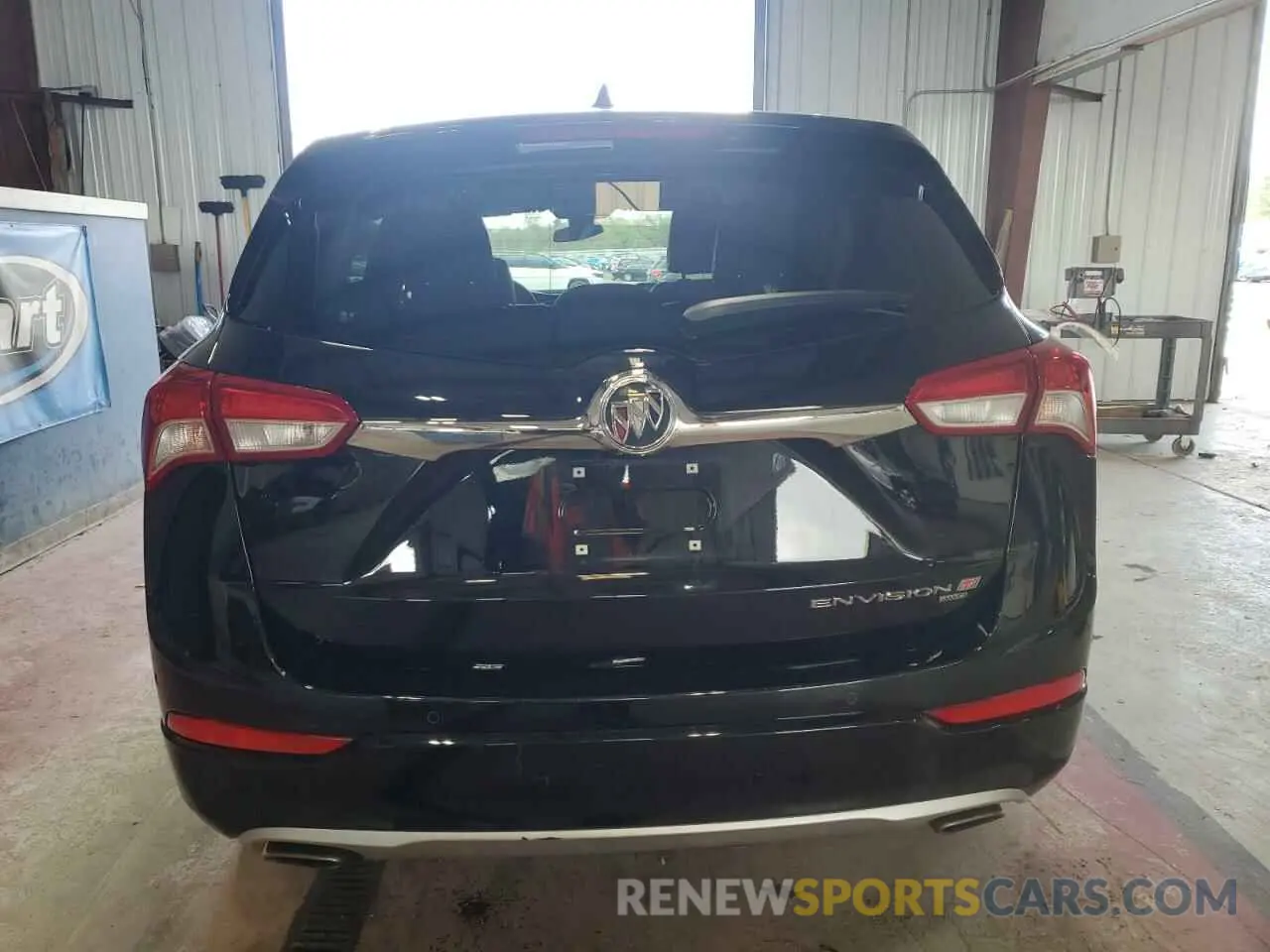 6 fotografías del automóvil dañado LRBFX3SX0LD123097 BUICK ENVISION 2020