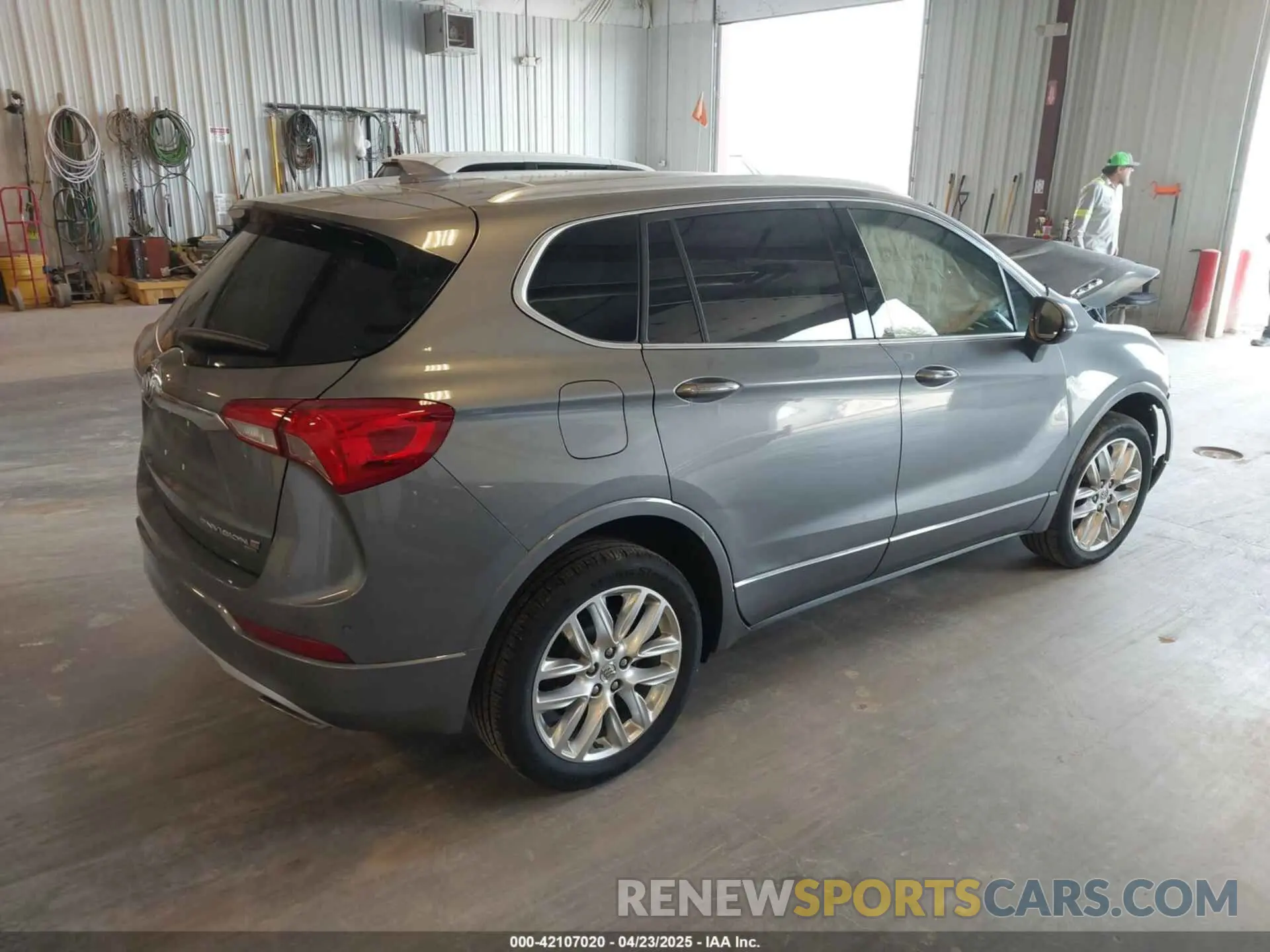 4 fotografías del automóvil dañado LRBFX3SX0LD148386 BUICK ENVISION 2020