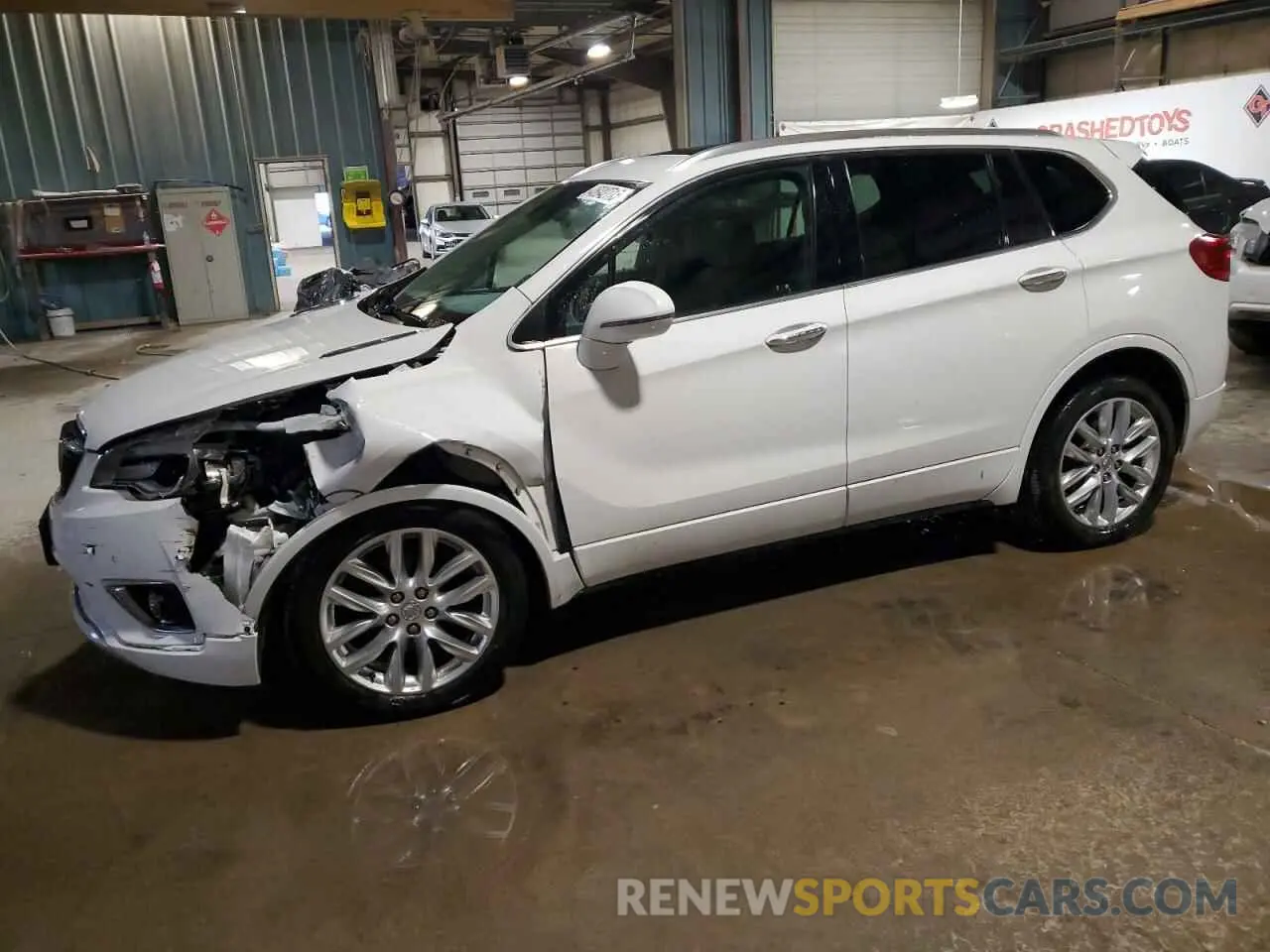 1 fotografías del automóvil dañado LRBFX3SX0LD169531 BUICK ENVISION 2020