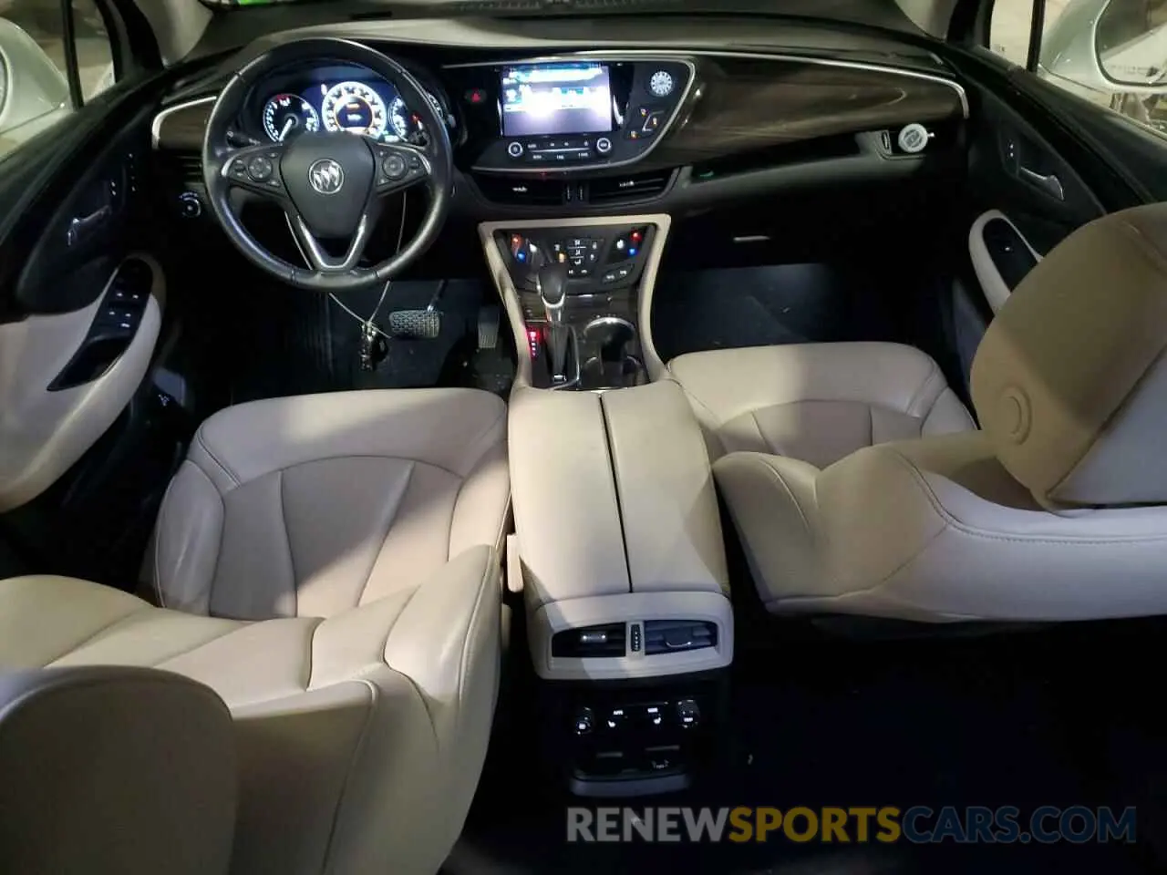 8 fotografías del automóvil dañado LRBFX3SX0LD169531 BUICK ENVISION 2020