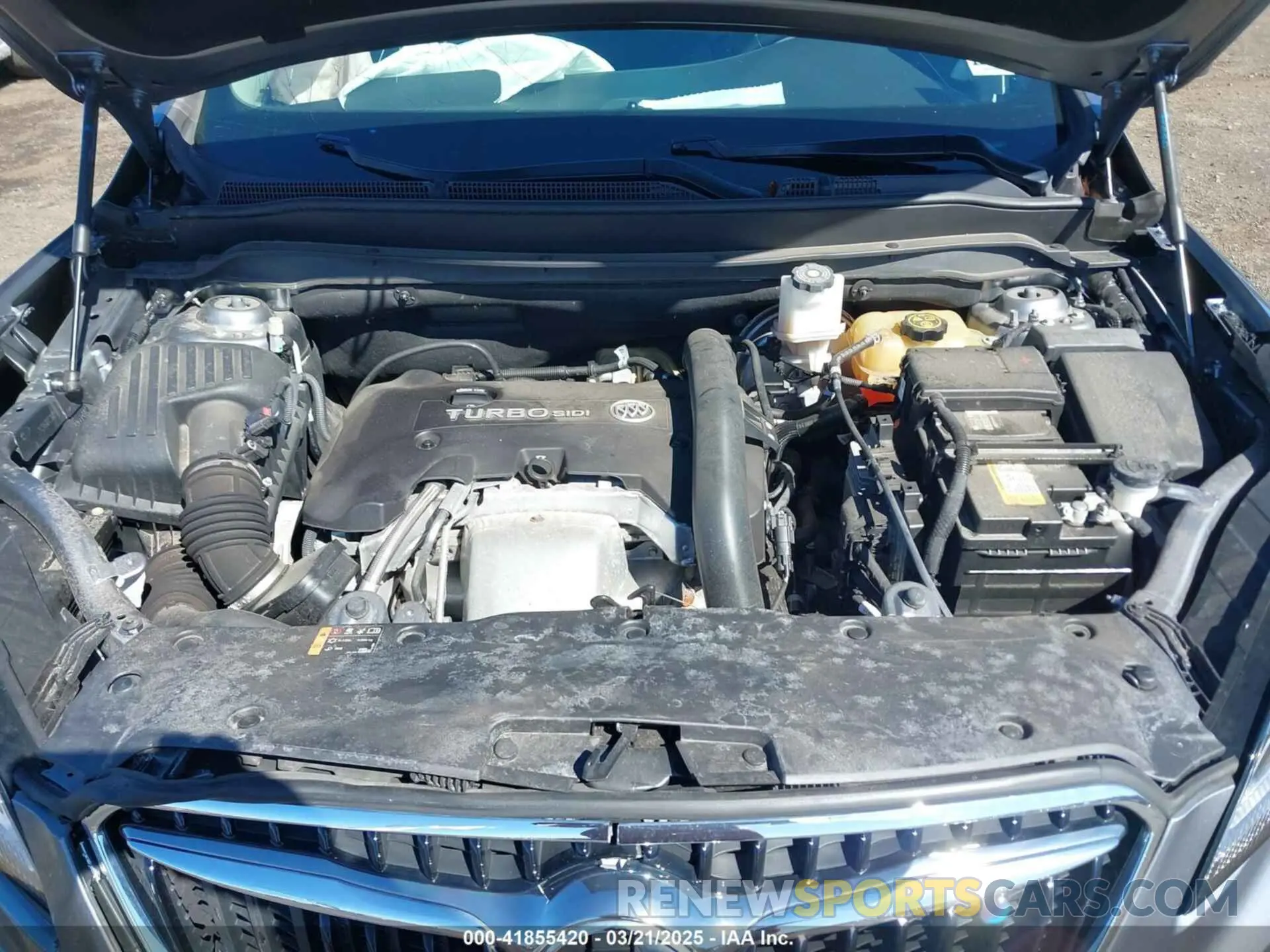 10 fotografías del automóvil dañado LRBFX3SX3LD165974 BUICK ENVISION 2020