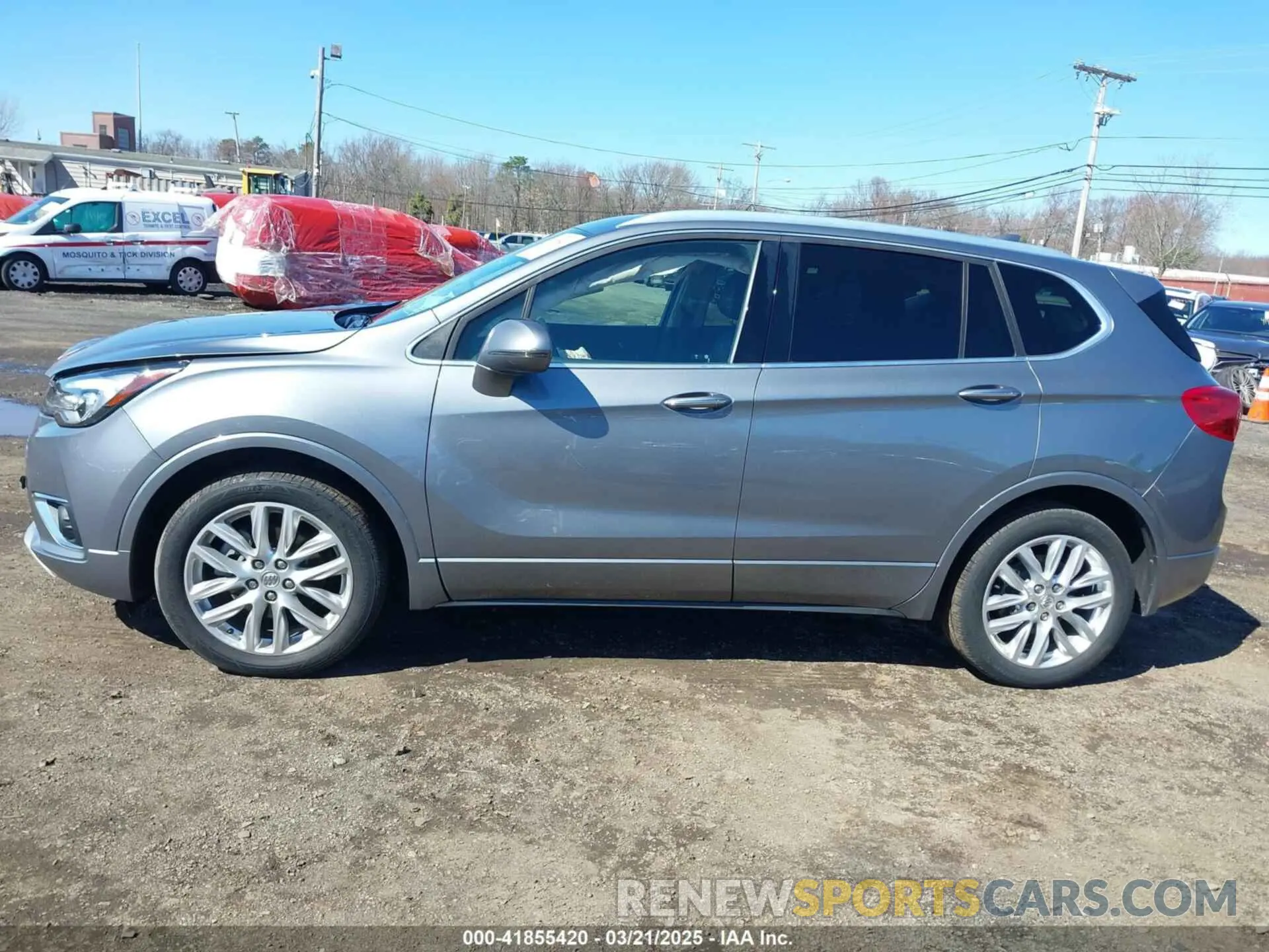 14 fotografías del automóvil dañado LRBFX3SX3LD165974 BUICK ENVISION 2020