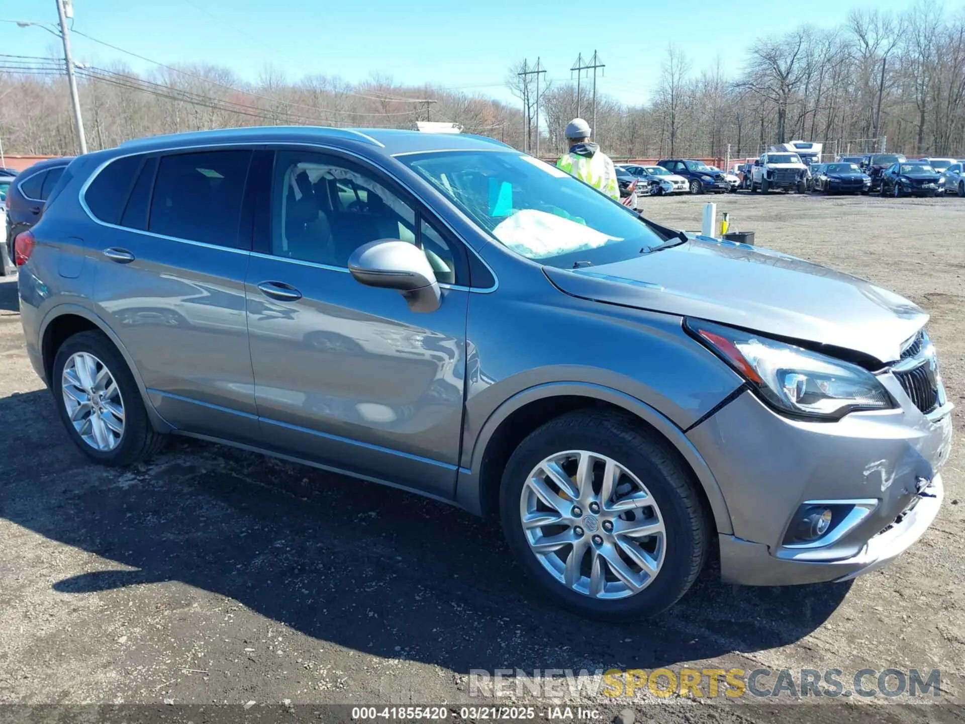 17 fotografías del automóvil dañado LRBFX3SX3LD165974 BUICK ENVISION 2020