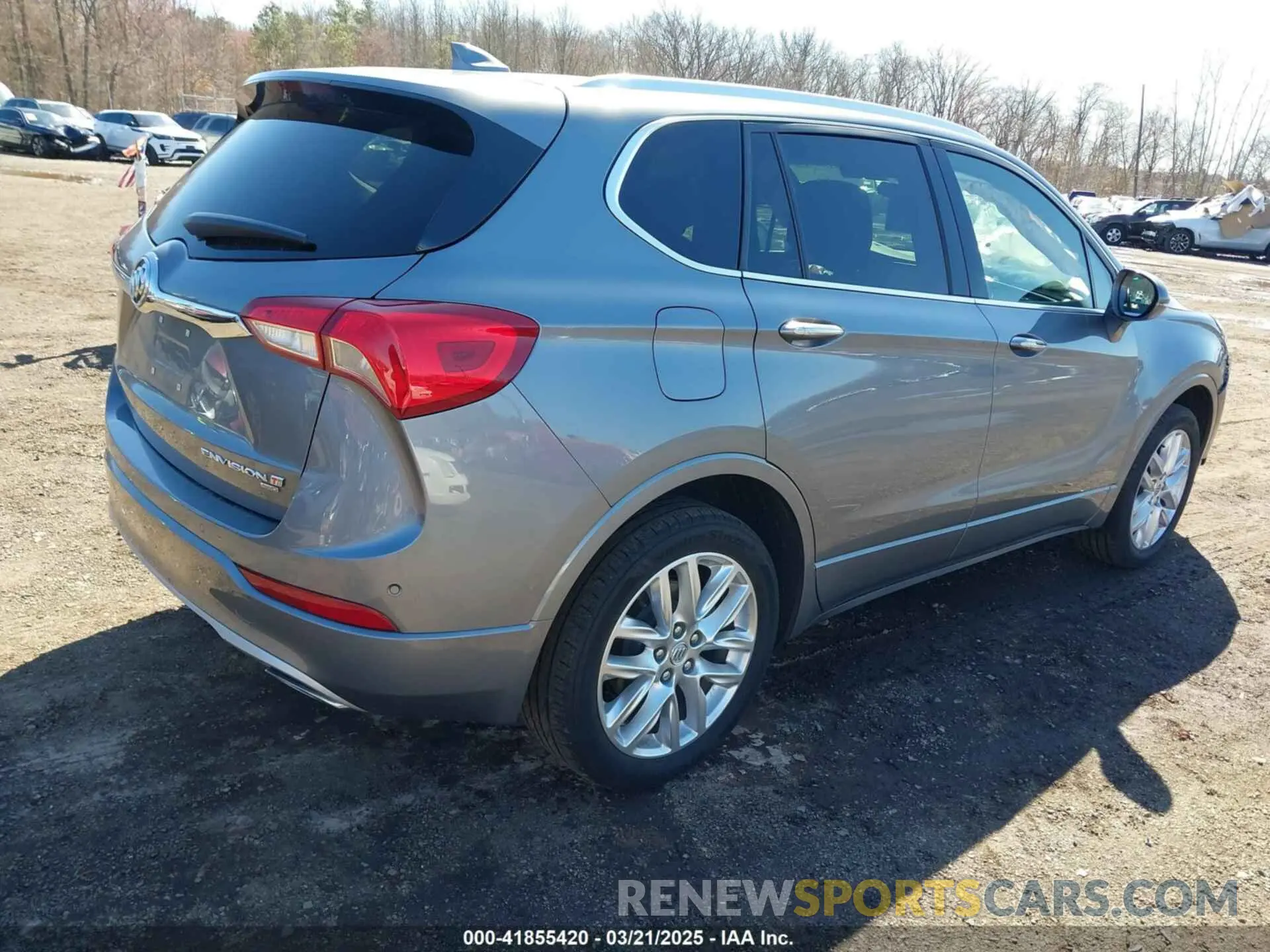 4 fotografías del automóvil dañado LRBFX3SX3LD165974 BUICK ENVISION 2020