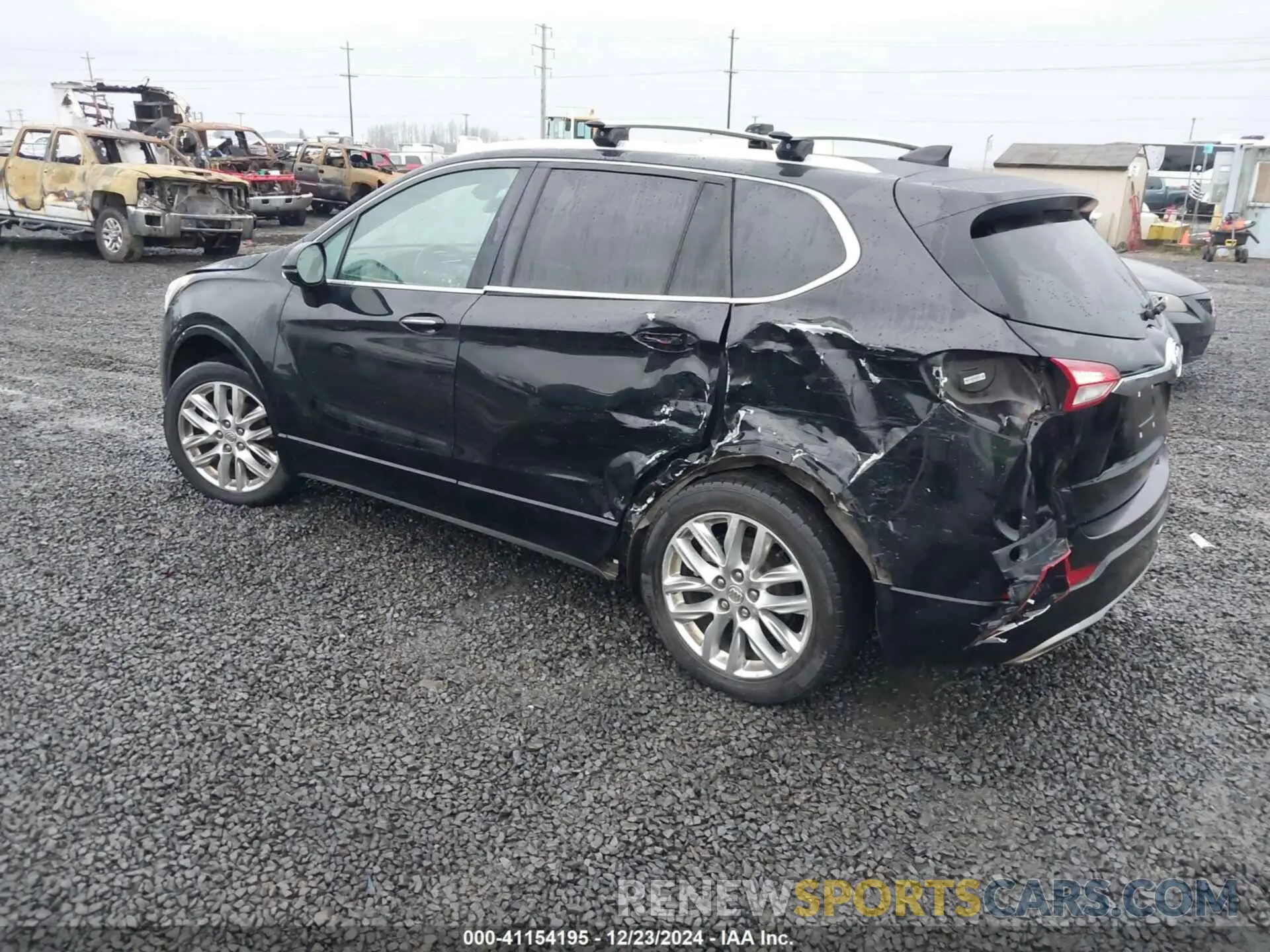 3 fotografías del automóvil dañado LRBFX3SX4LD158256 BUICK ENVISION 2020