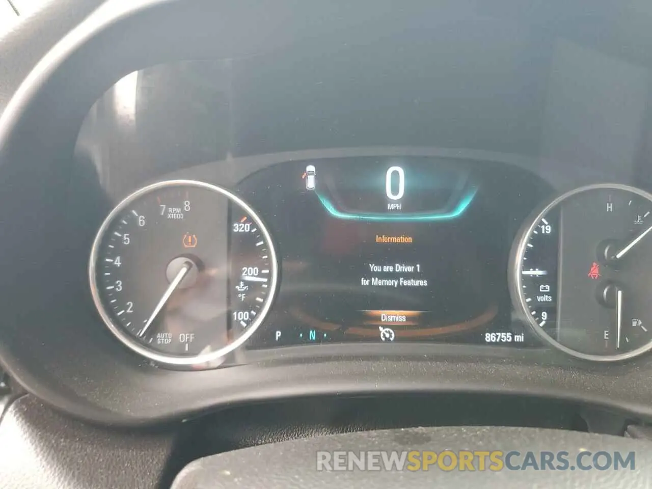 9 fotografías del automóvil dañado LRBFX3SX9LD169320 BUICK ENVISION 2020