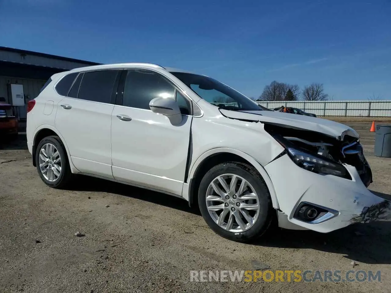 4 fotografías del automóvil dañado LRBFX4SX1LD177319 BUICK ENVISION 2020